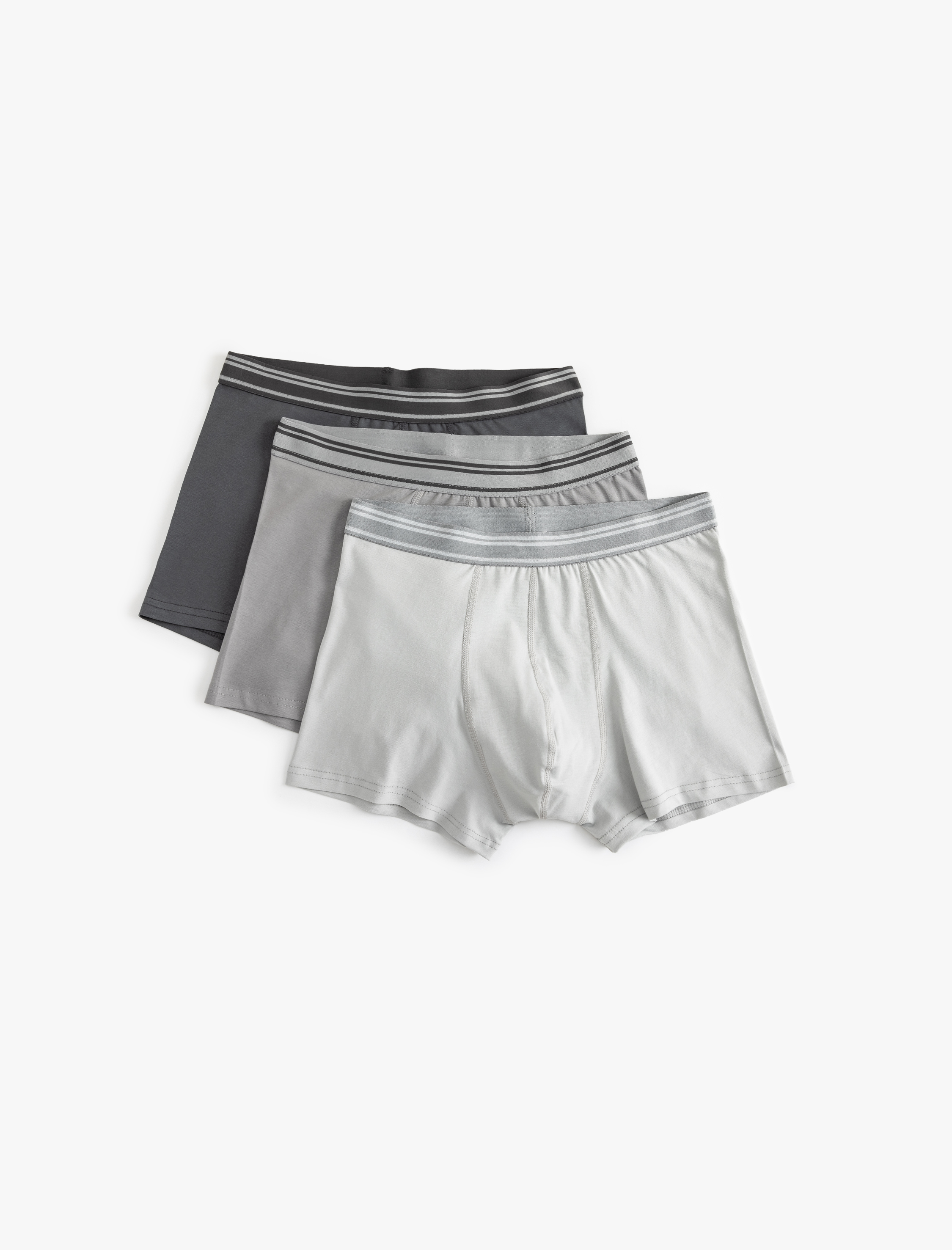   Pamuklu 3'lü Boxer Seti