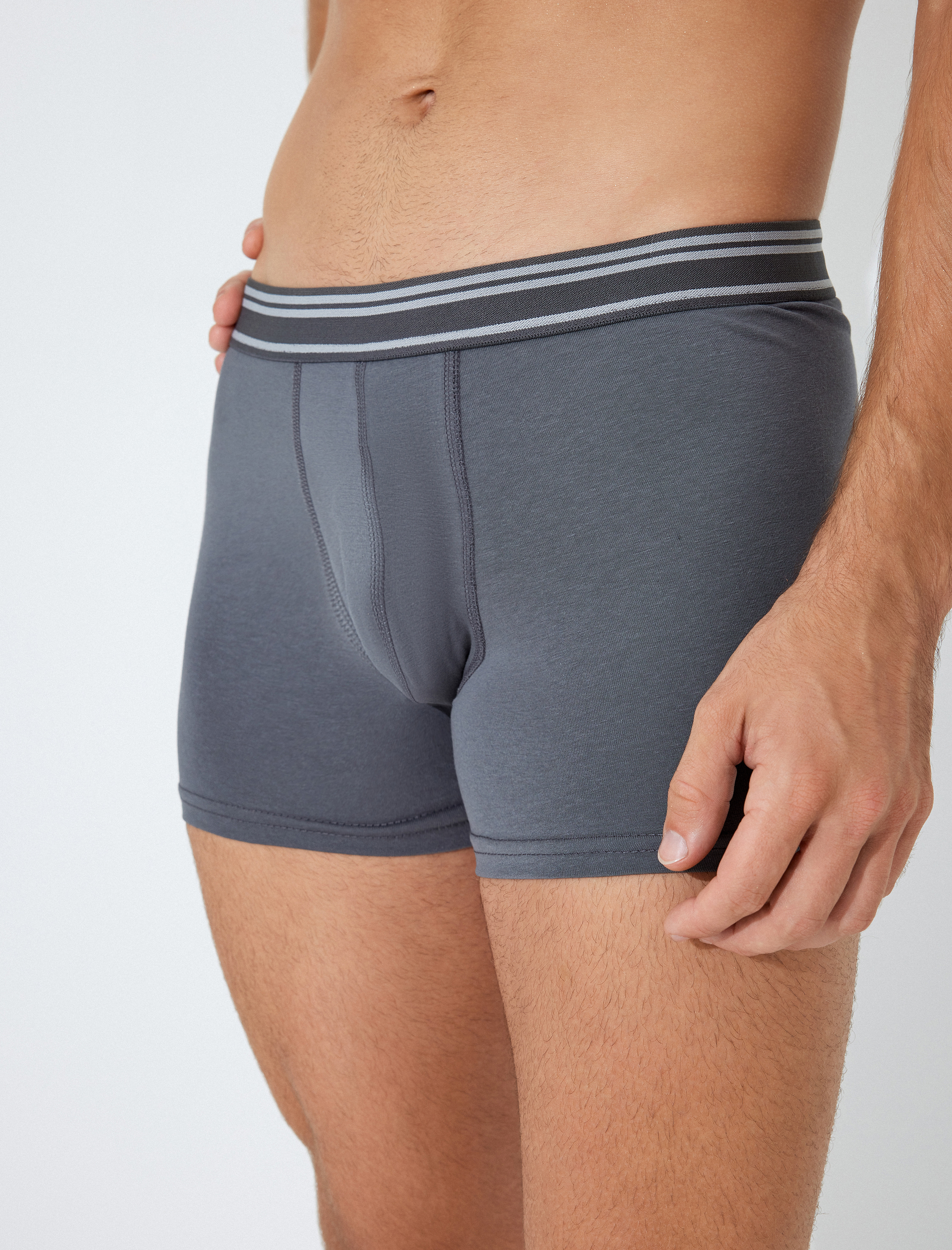   Pamuklu 3'lü Boxer Seti