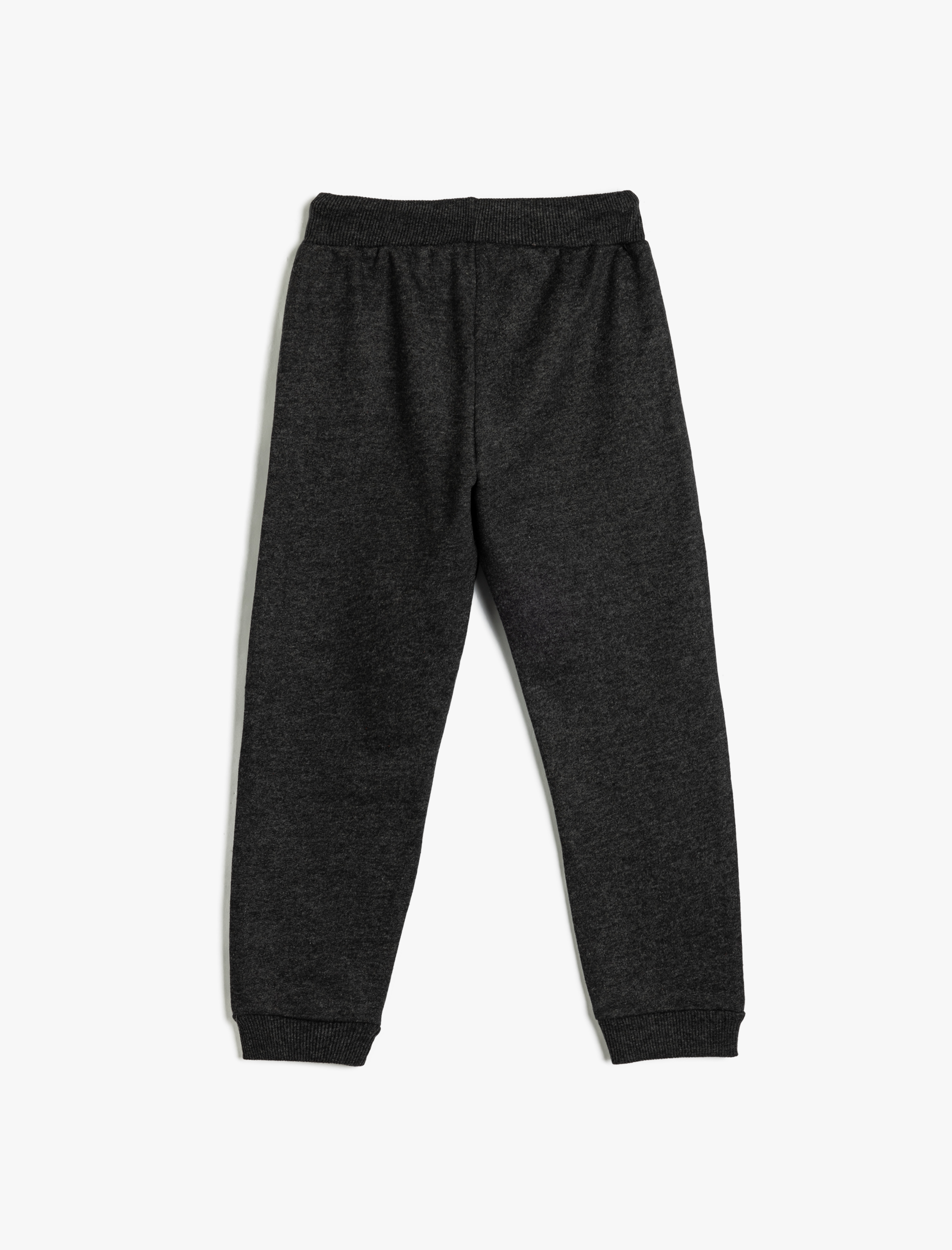  Erkek Çocuk Basic Eşofman Altı Beli Bağlamalı Pamuk Karışımlı