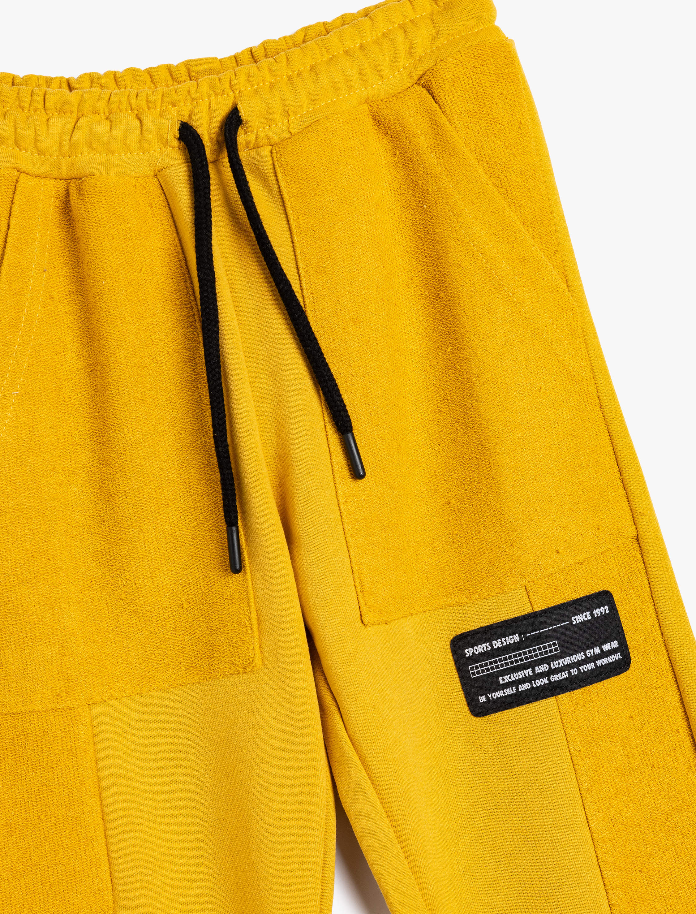  Erkek Çocuk Beli Bağlamalı Cep Detaylı Pamuklu Jogger Eşofman Altı