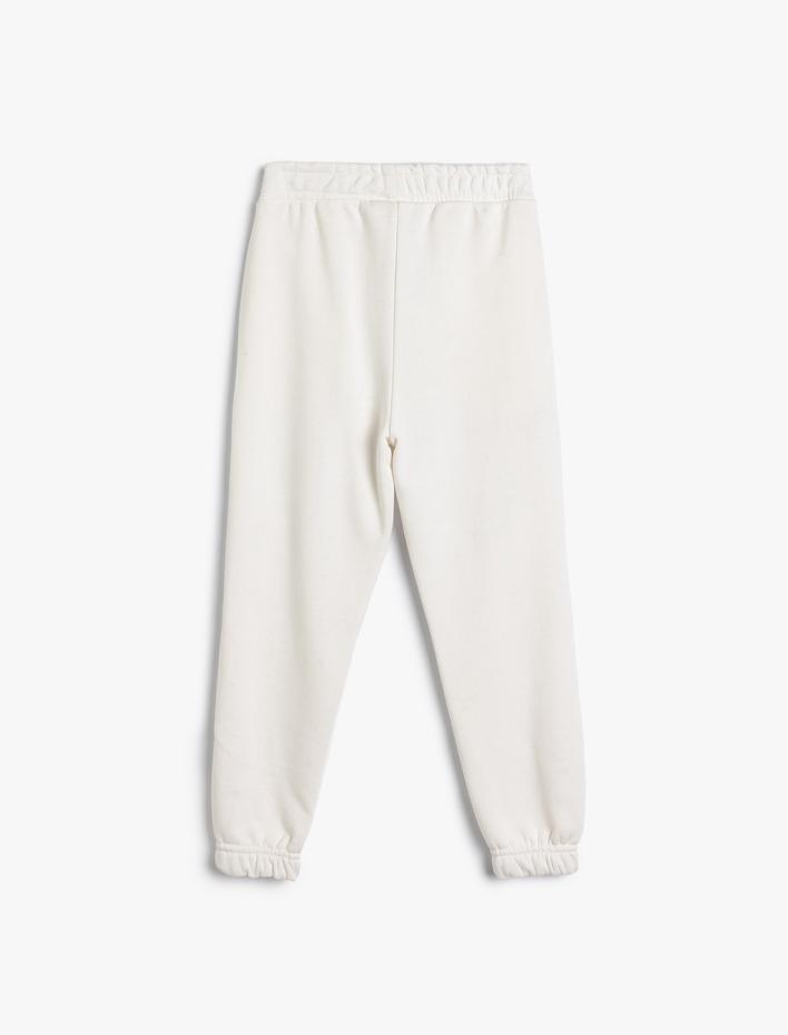 Erkek Çocuk Jogger Eşofman Altı Cepli Beli Bağlamalı Şardonlu