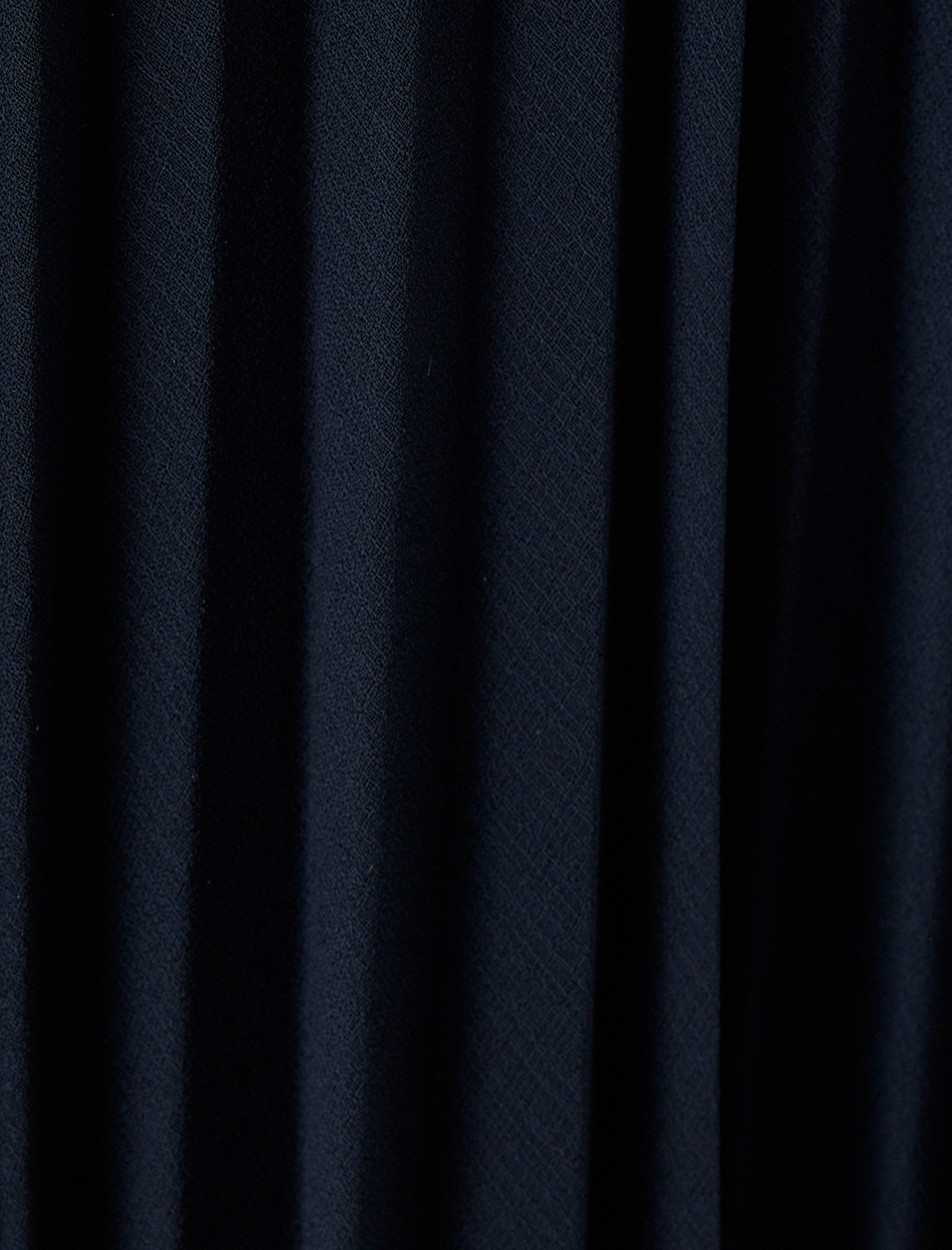   Yüksek Bel Midi Pileli Etek