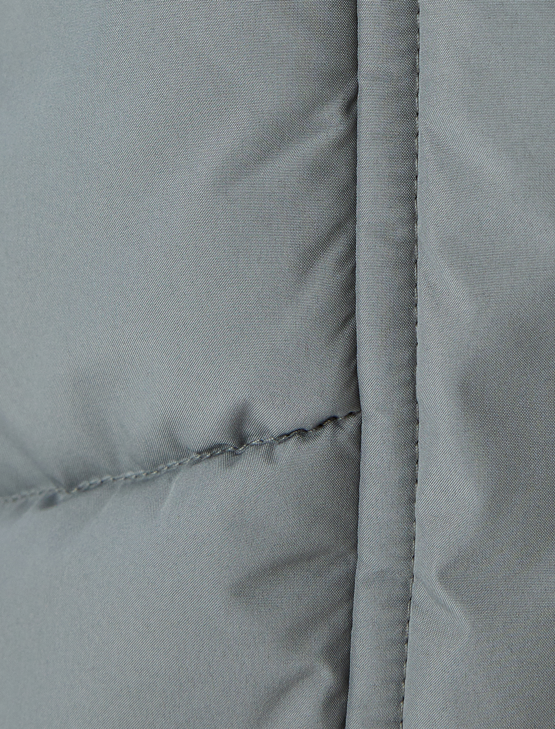   Uzun Kapüşonlu Şişme Mont Su İtici Suni Kürk Detaylı Cepli Fermuarlı