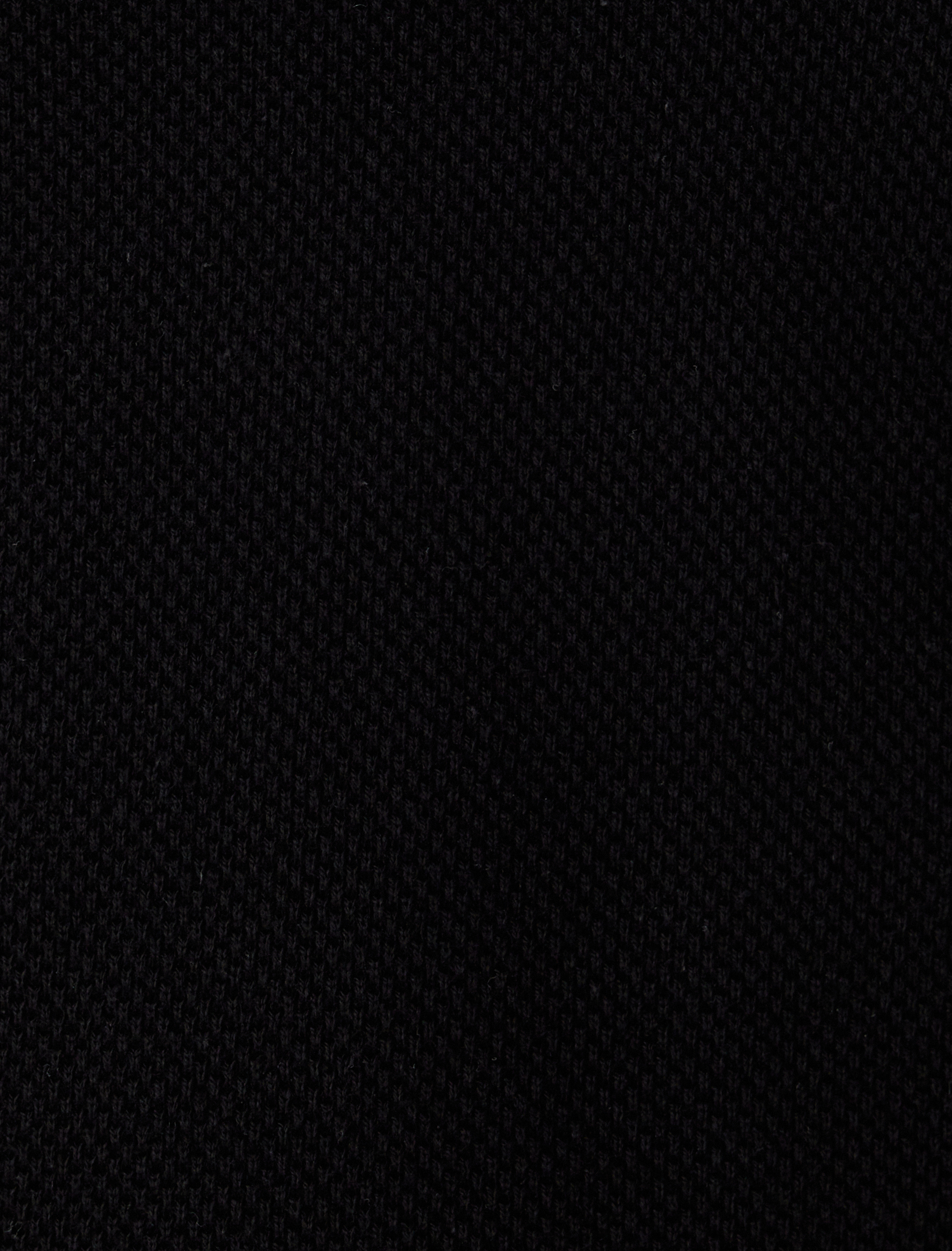   Polo Yaka Kazak Yarım Fermuarlı Uzun Kollu Pamuklu