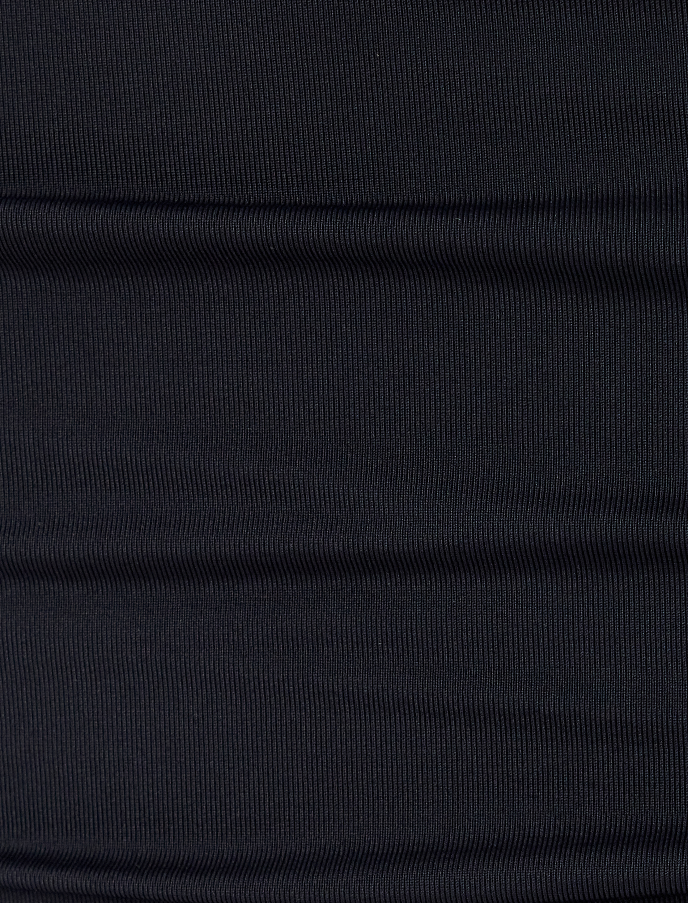   Midi Elbise Yırtmaçlı Pencere Detaylı Tek Omuz Askılı Drapeli Slim Fit