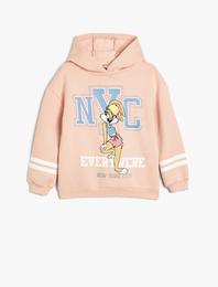 Lola Bunny Sweatshirt Lisanslı Uzun Kollu Şardonlu