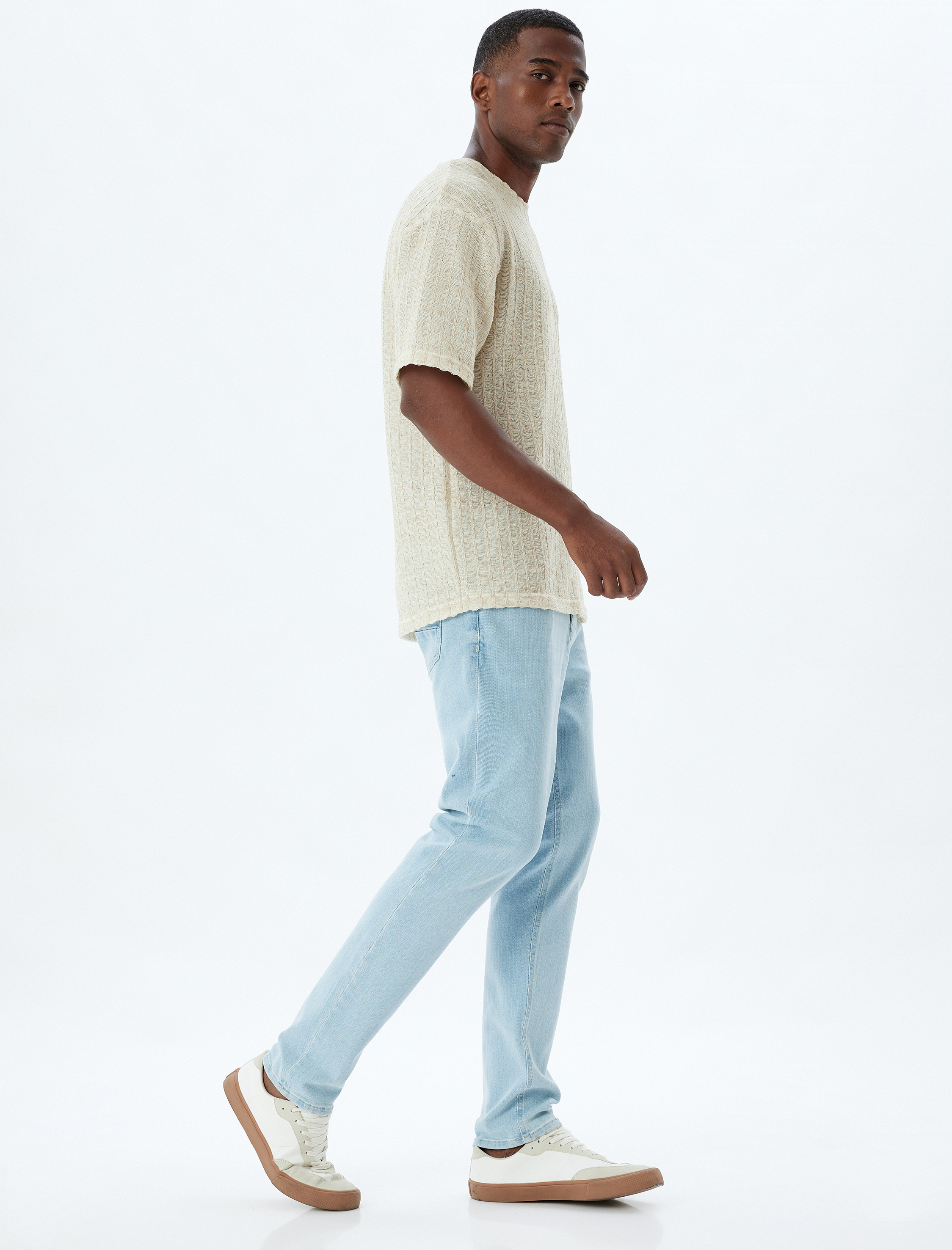   Standart Bel Slim Fit Kot Pantolon - Brad Jean