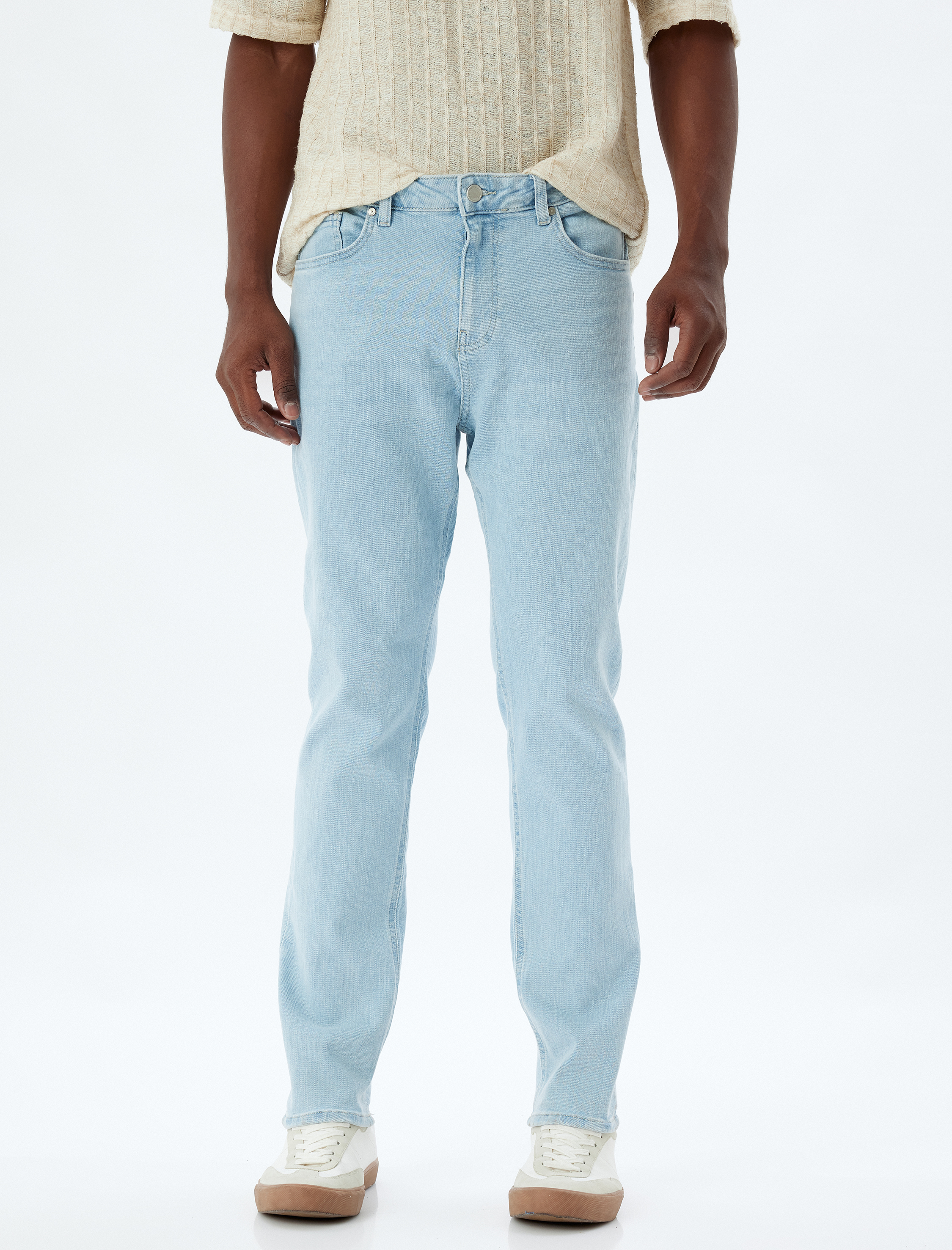   Standart Bel Slim Fit Kot Pantolon - Brad Jean