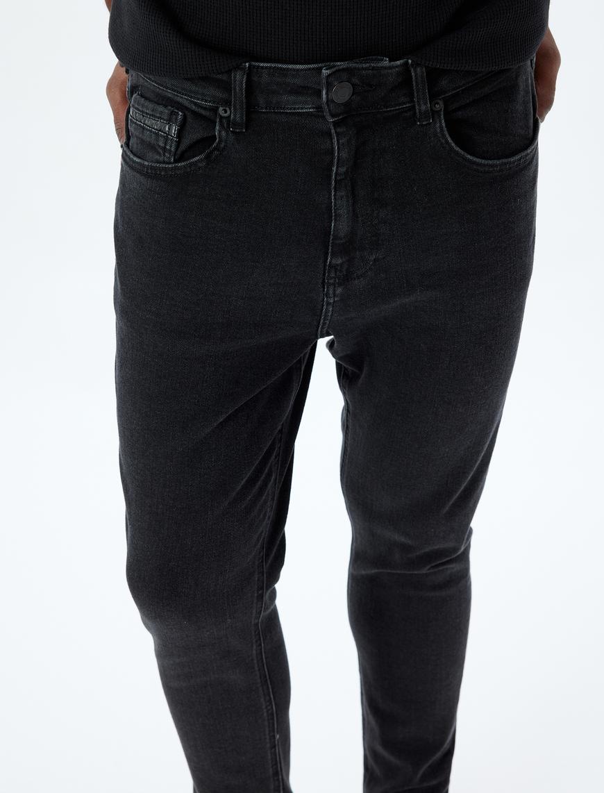   Super Skinny Standart Bel Kot Pantolon - Justin Jean