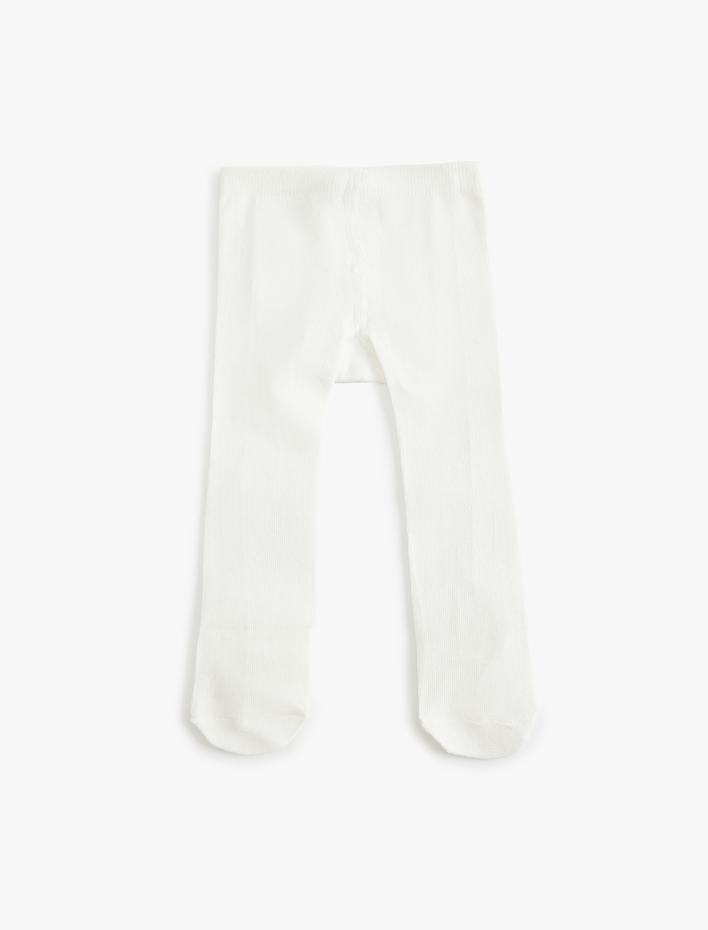 Kız Bebek Külotlu Çorap Pamuklu