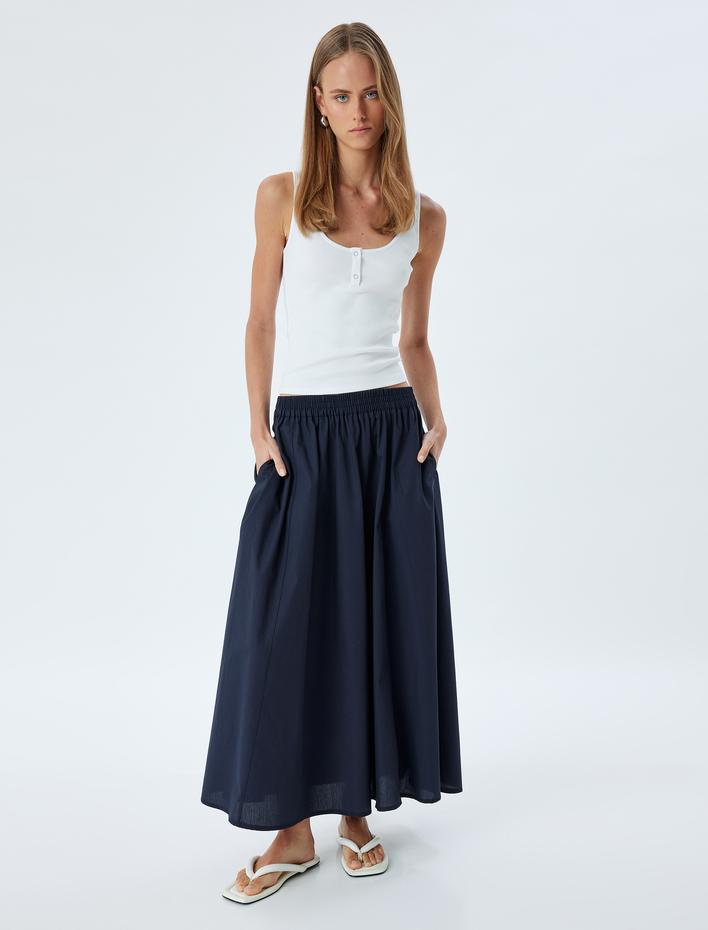  Fitilli Atlet Kalın Askılı Düğme Detaylı Pamuklu