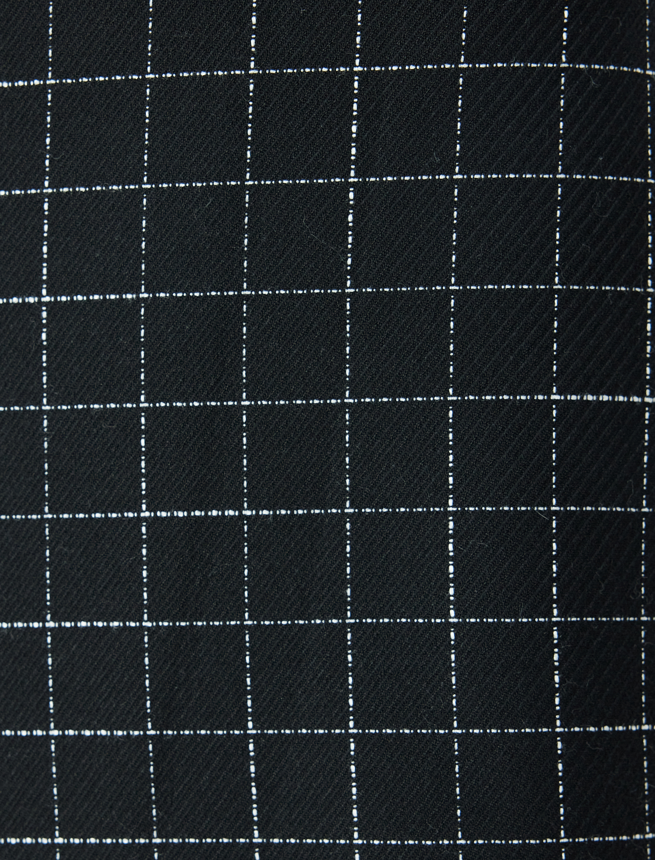   Standart Bel Kareli Mini Kruvaze Şort Etek