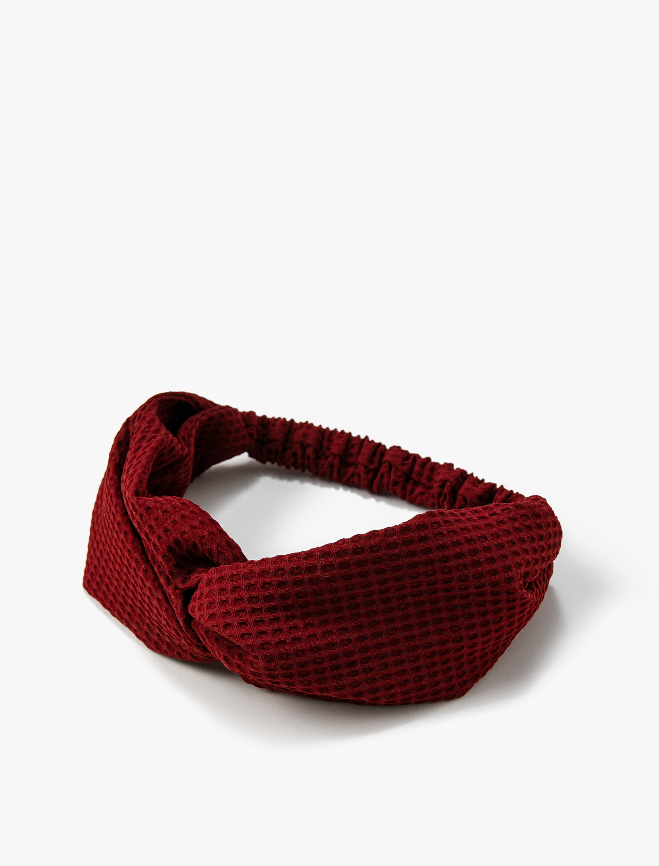  Kadın Bandana Saç Bandı Dokulu Düğüm Detaylı