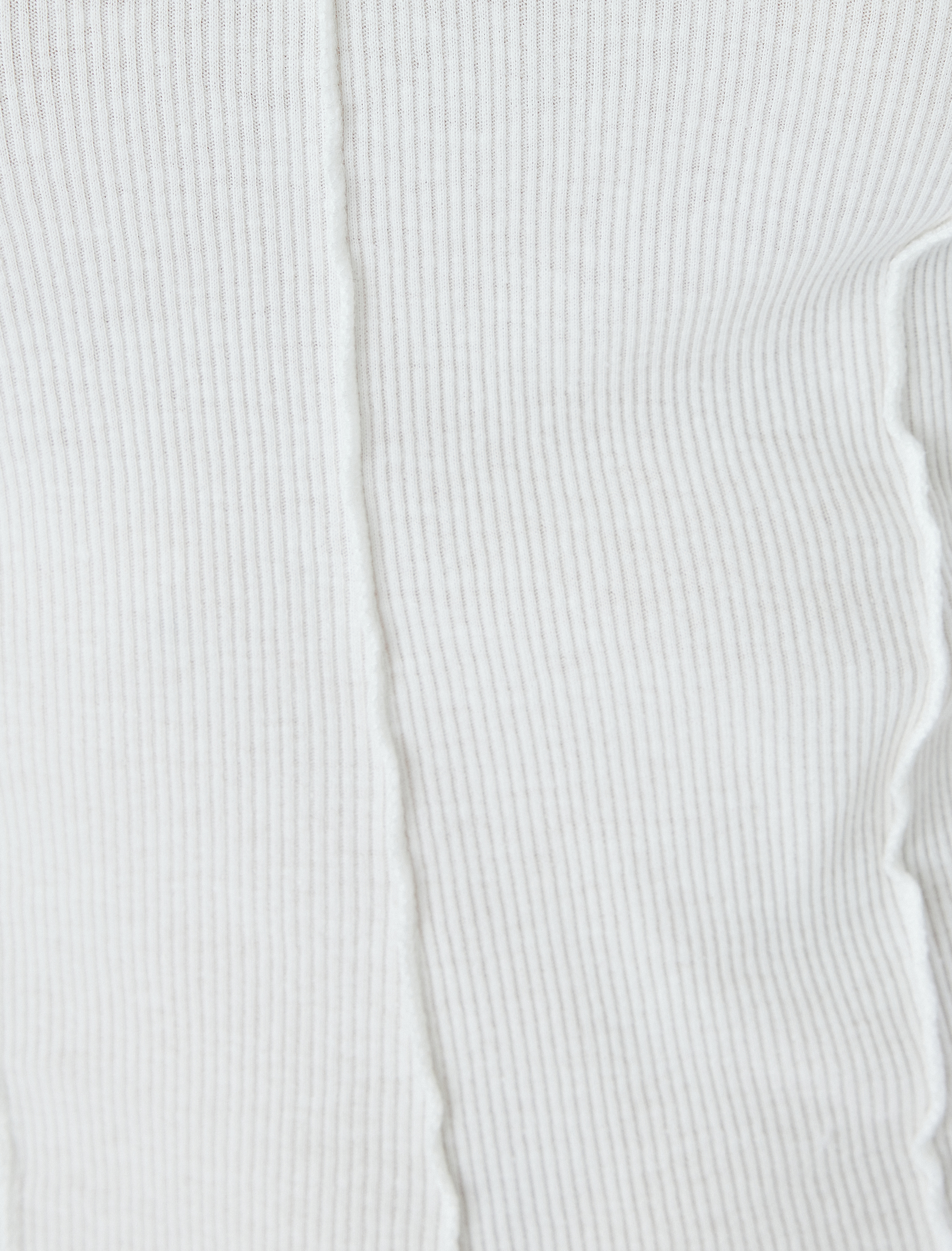   Uzun Kollu Kapüşonlu Fitilli Pamuklu Tişört