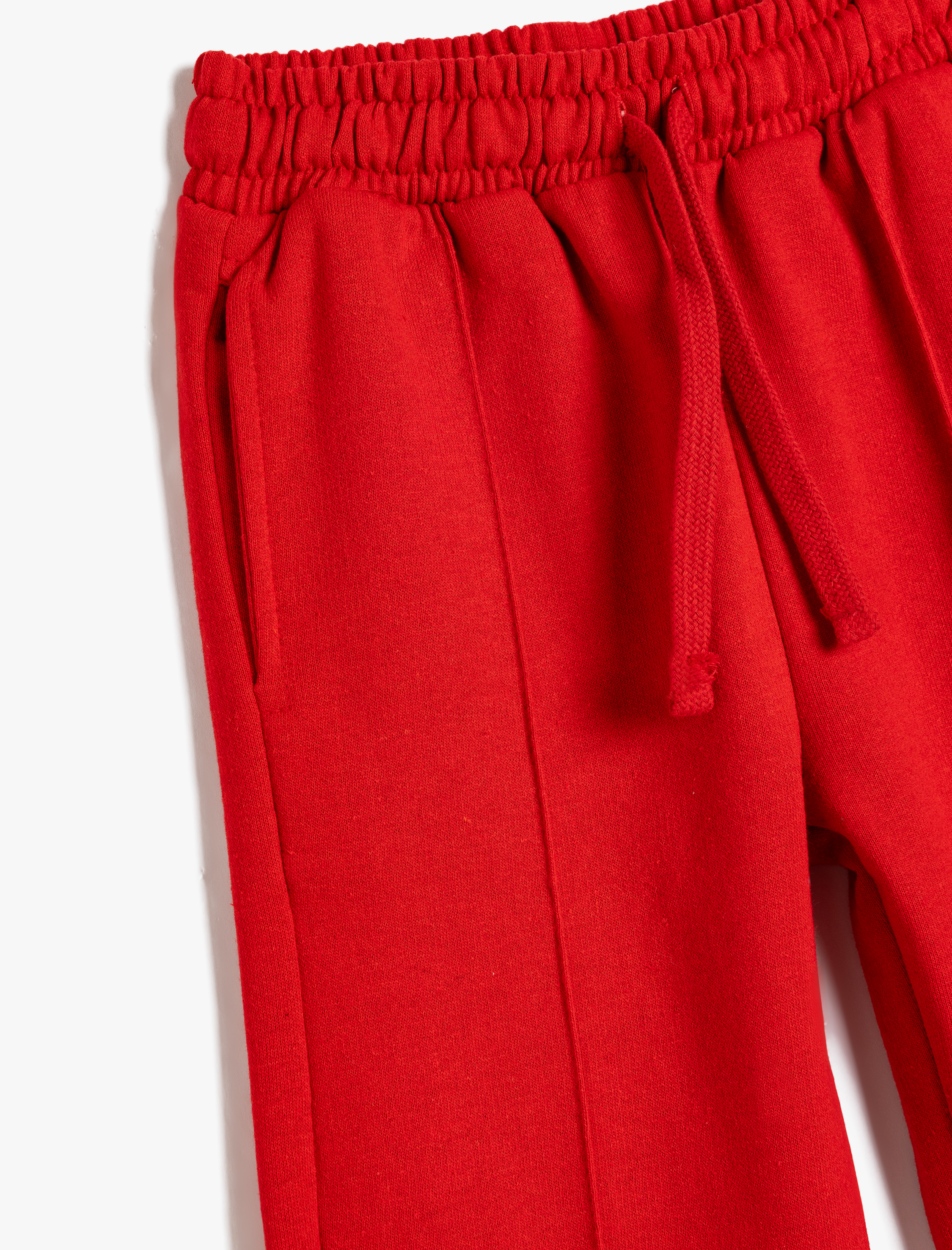  Kız Çocuk Basic Jogger Eşofman Altı Beli Lastikli