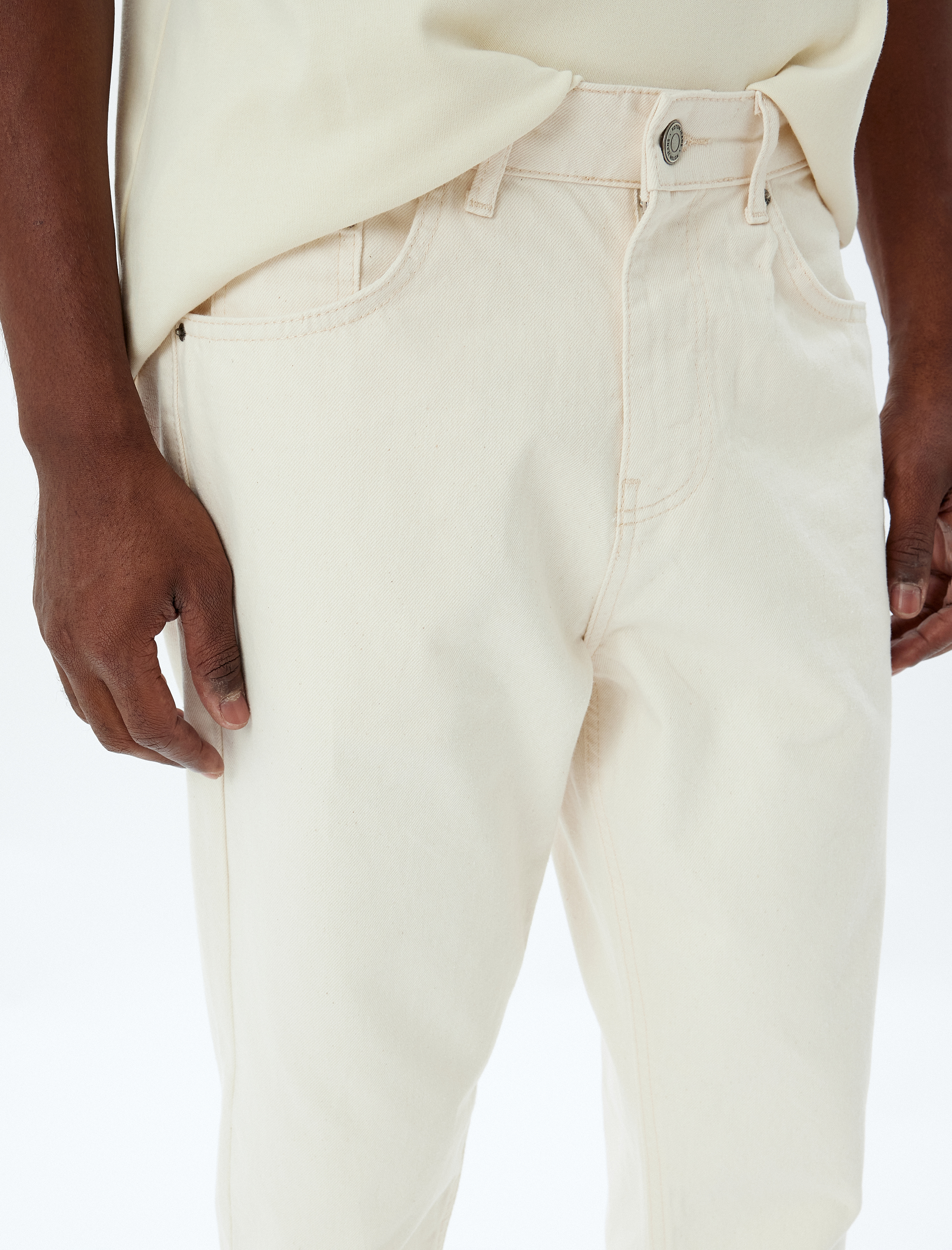 Düz Paça Vintage Straight Fit Kot Pantolon - Mark Jean