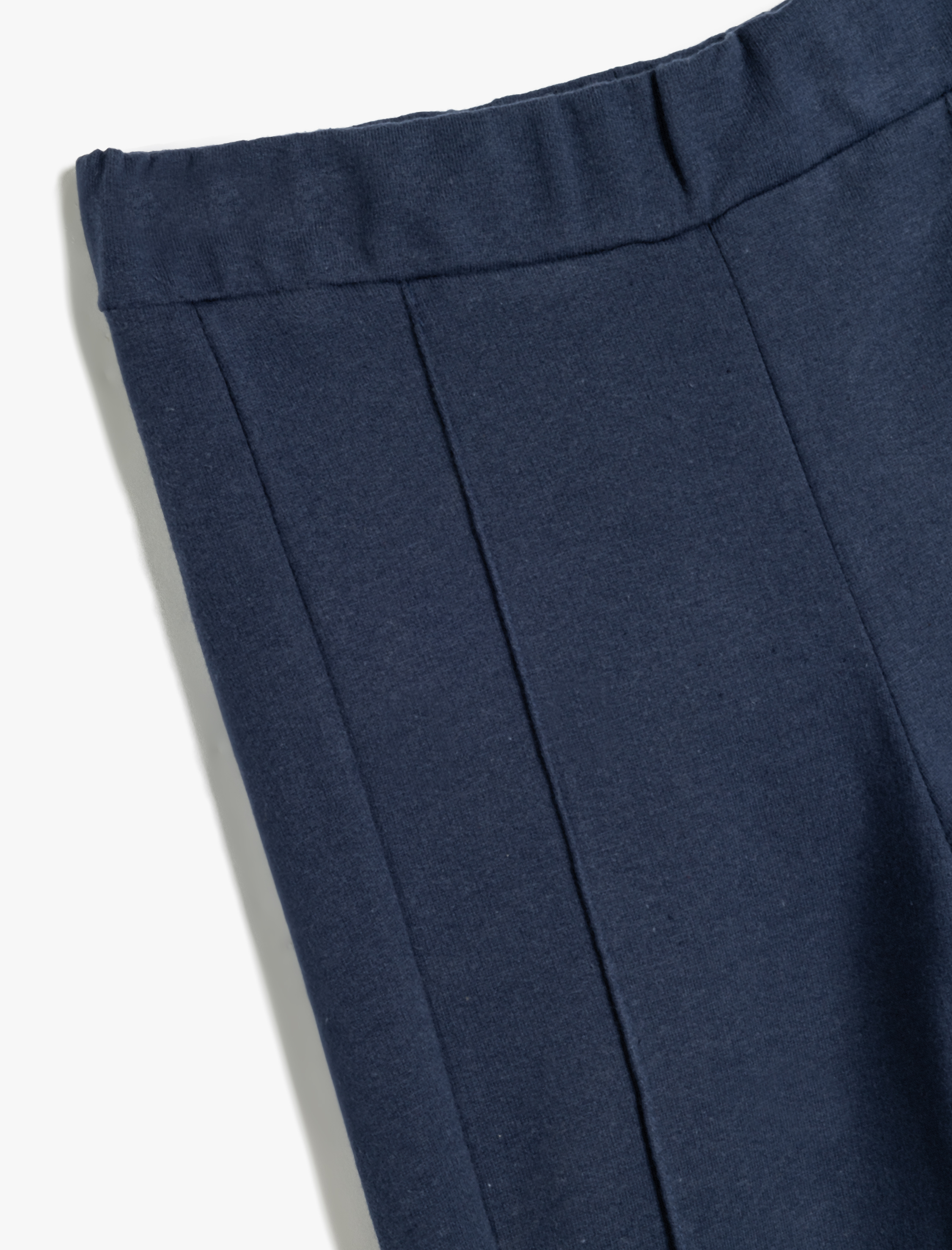  Kız Çocuk Pamuklu Beli Lastikli Şardonlu Basic Jogger Okul Eşofman Altı