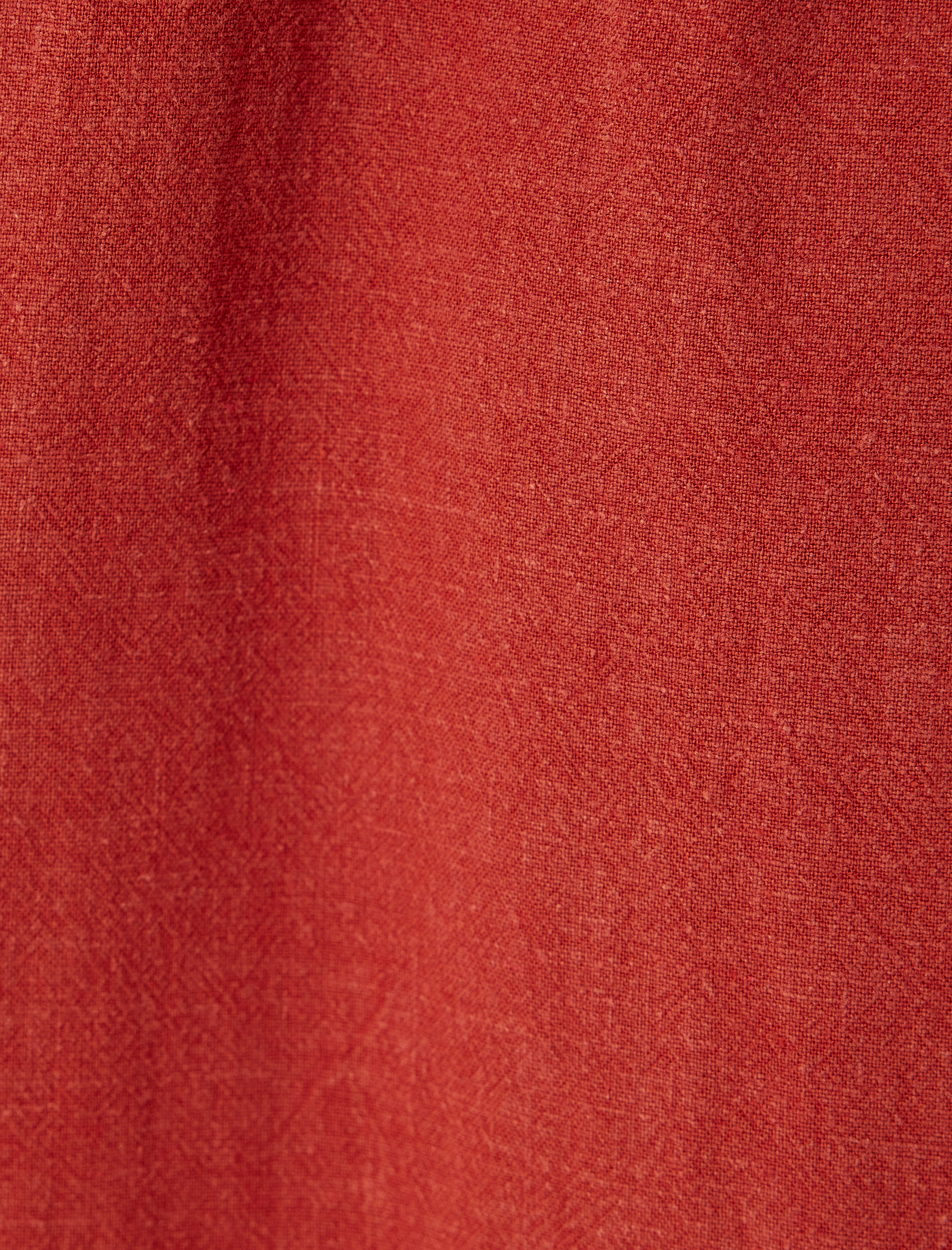   Midi Boy Keten Elbise Astarlı İnce Askılı Arkası Dekolte Detaylı