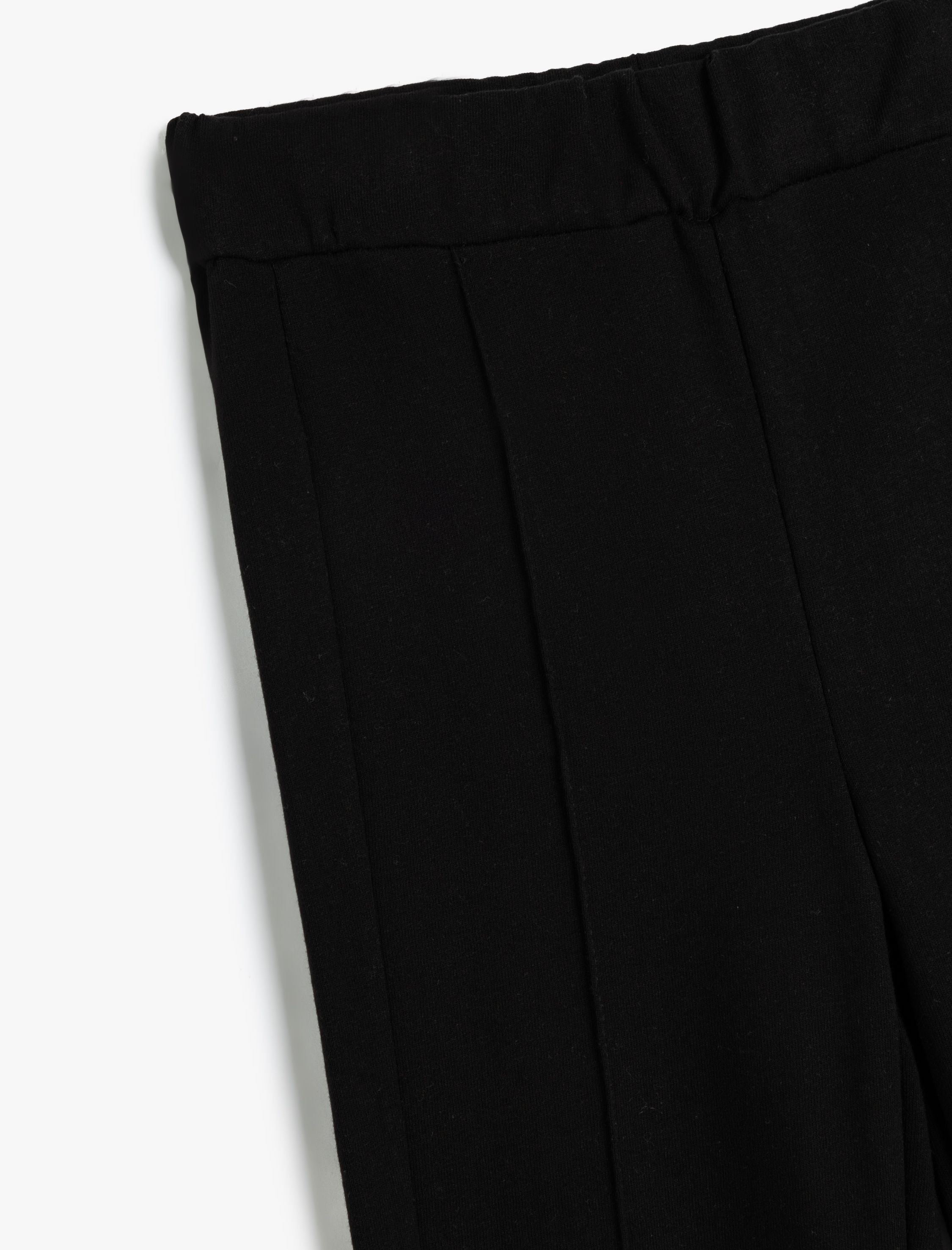  Kız Çocuk Pamuklu Beli Lastikli Şardonlu Basic Jogger Okul Eşofman Altı