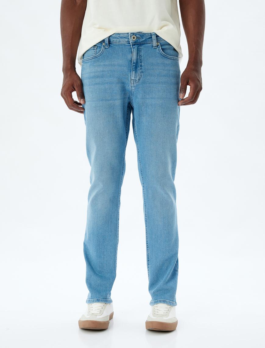   Slim Fit Kot Pantolon - Brad Jean