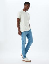 Slim Fit Kot Pantolon - Brad Jean