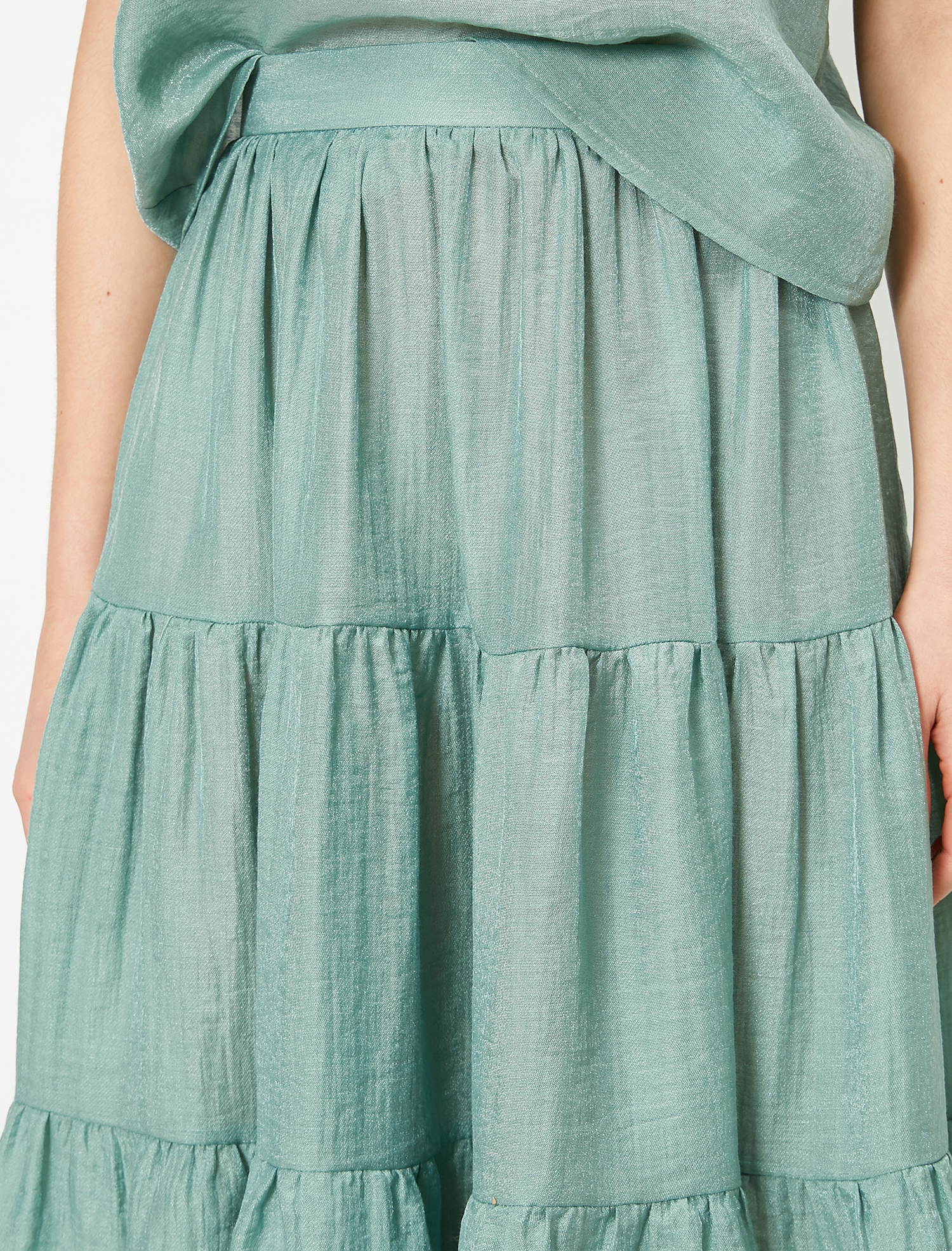   Fırfır Detaylı Etek