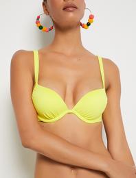 Düz Bikini Üstü