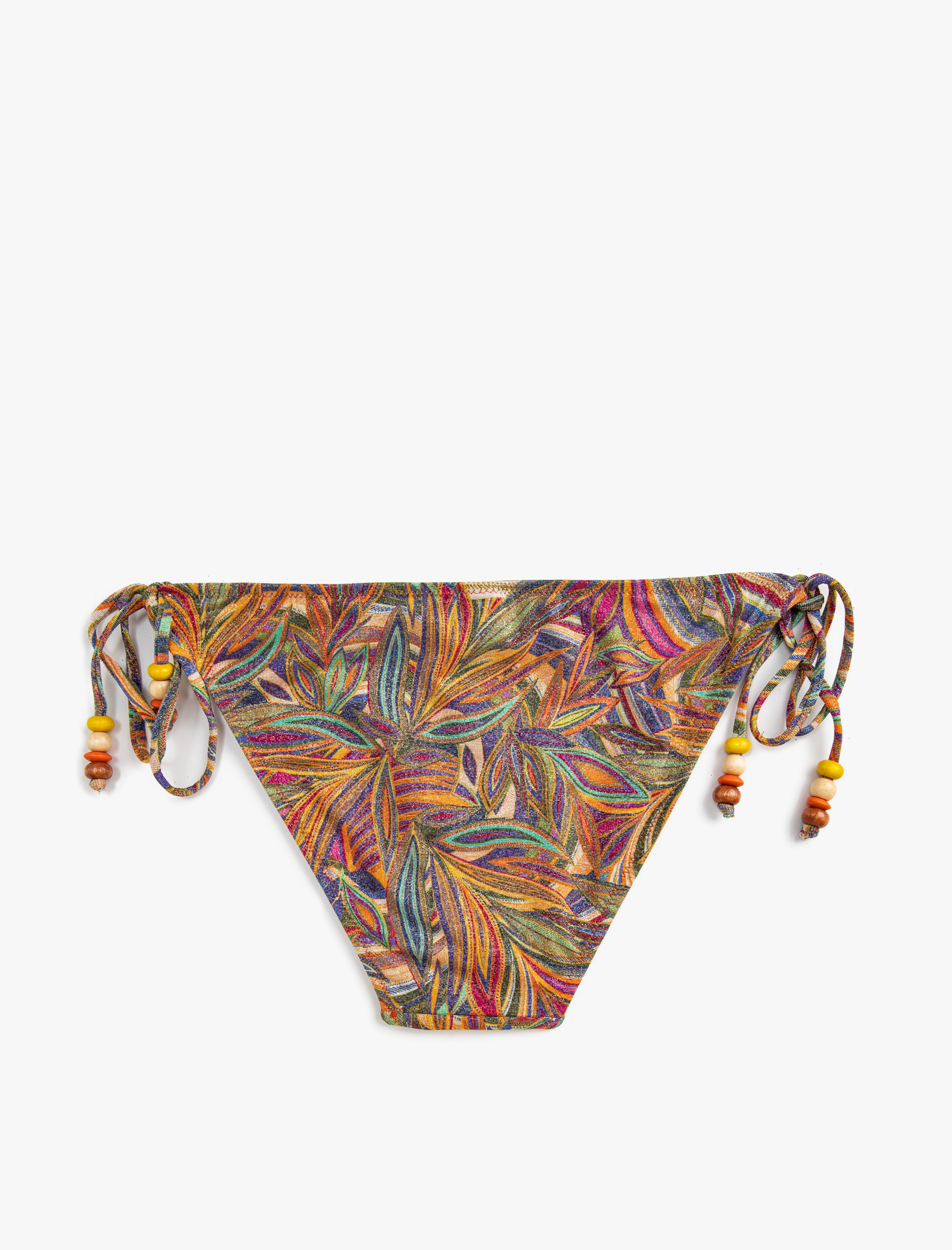   Boncuklu Bağlamalı Bikini Altı