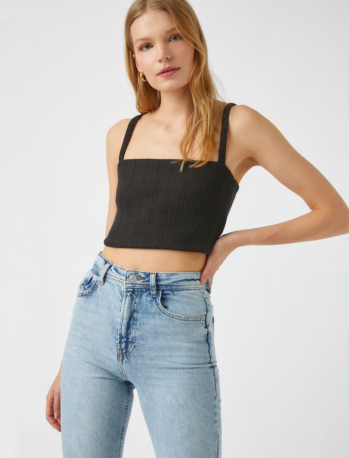  İnce Askılı Triko Atlet