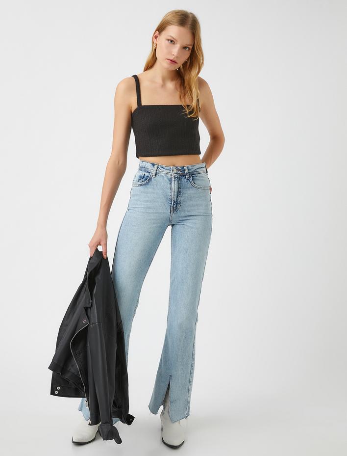  İnce Askılı Triko Atlet