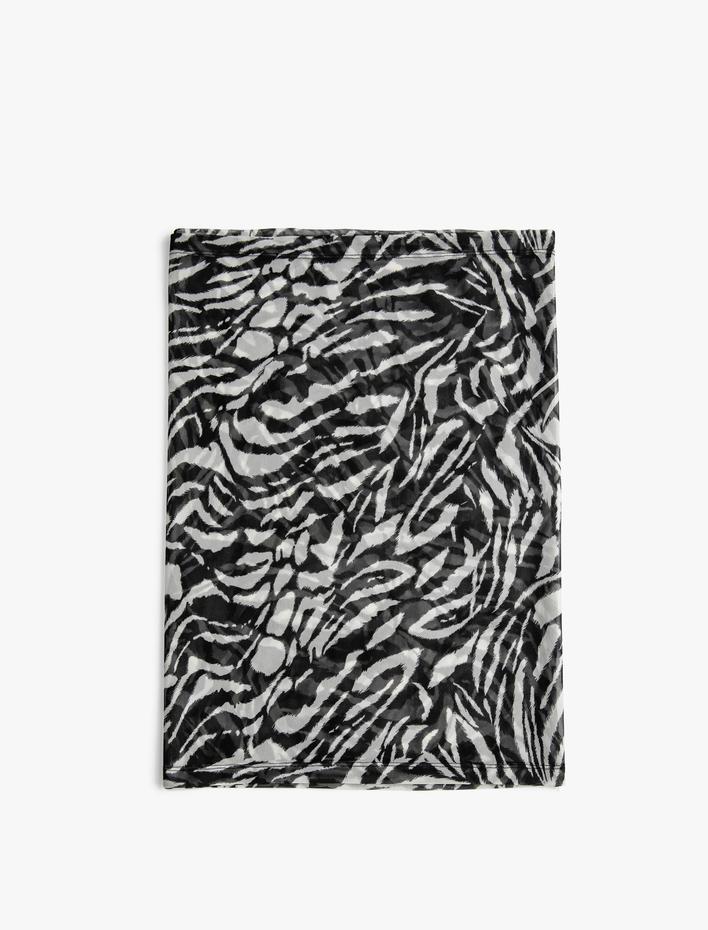  Zebra Desenli Pareo Rahat Kesim