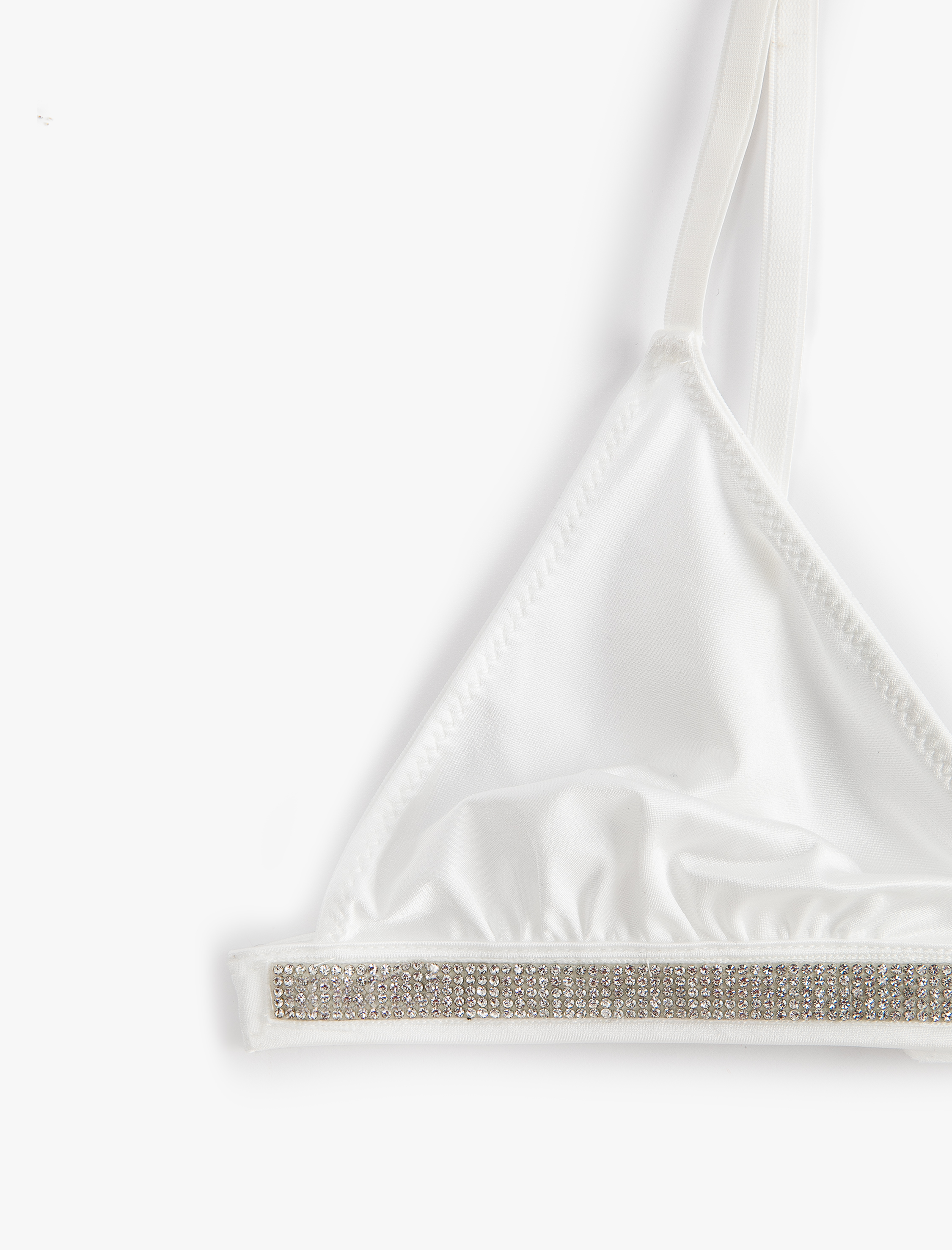   Bridal Sütyen Dolgusuz Desteksiz Taş Detaylı