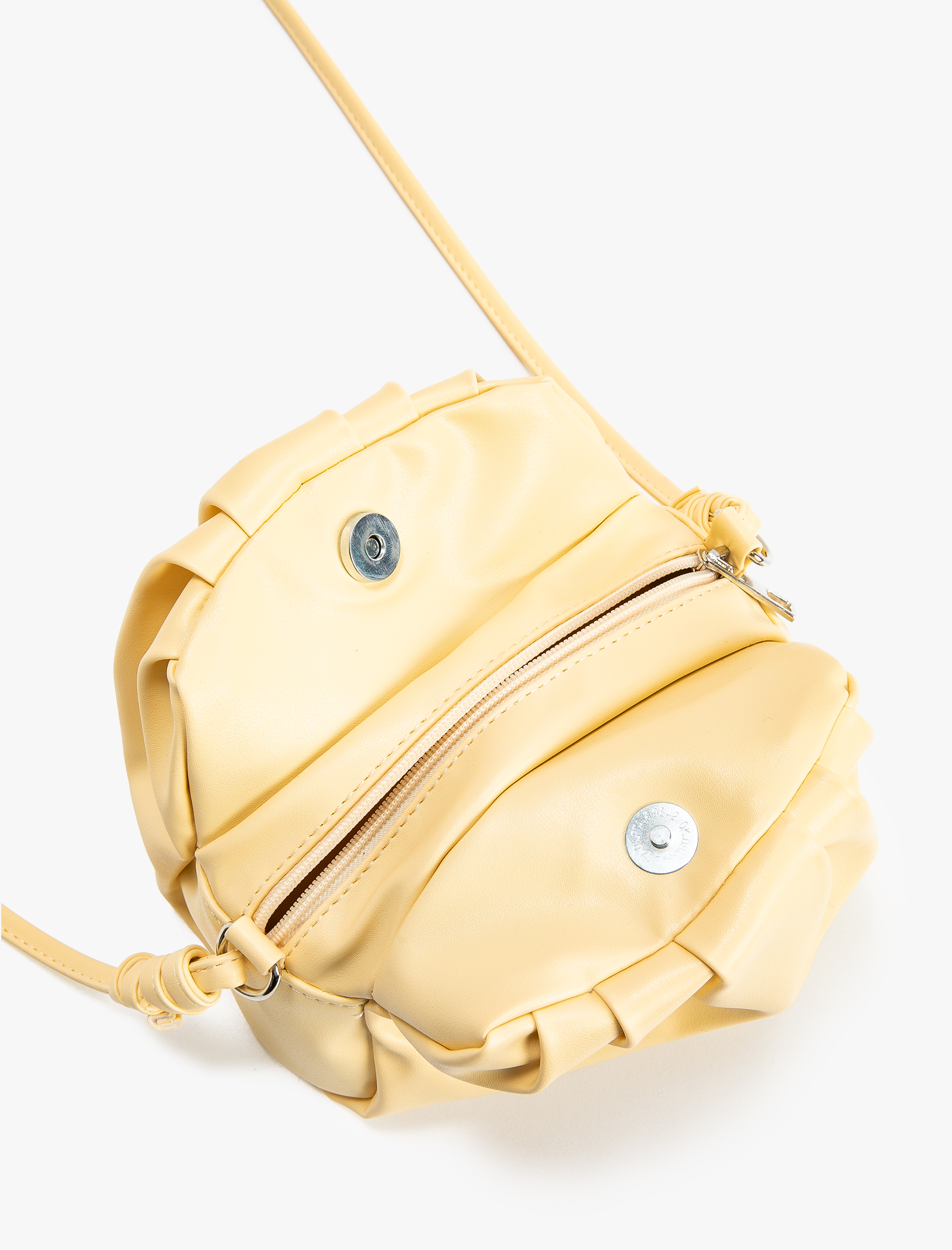  Kadın Çapraz Çanta Suni Deri İnce Askılı Fermuarlı