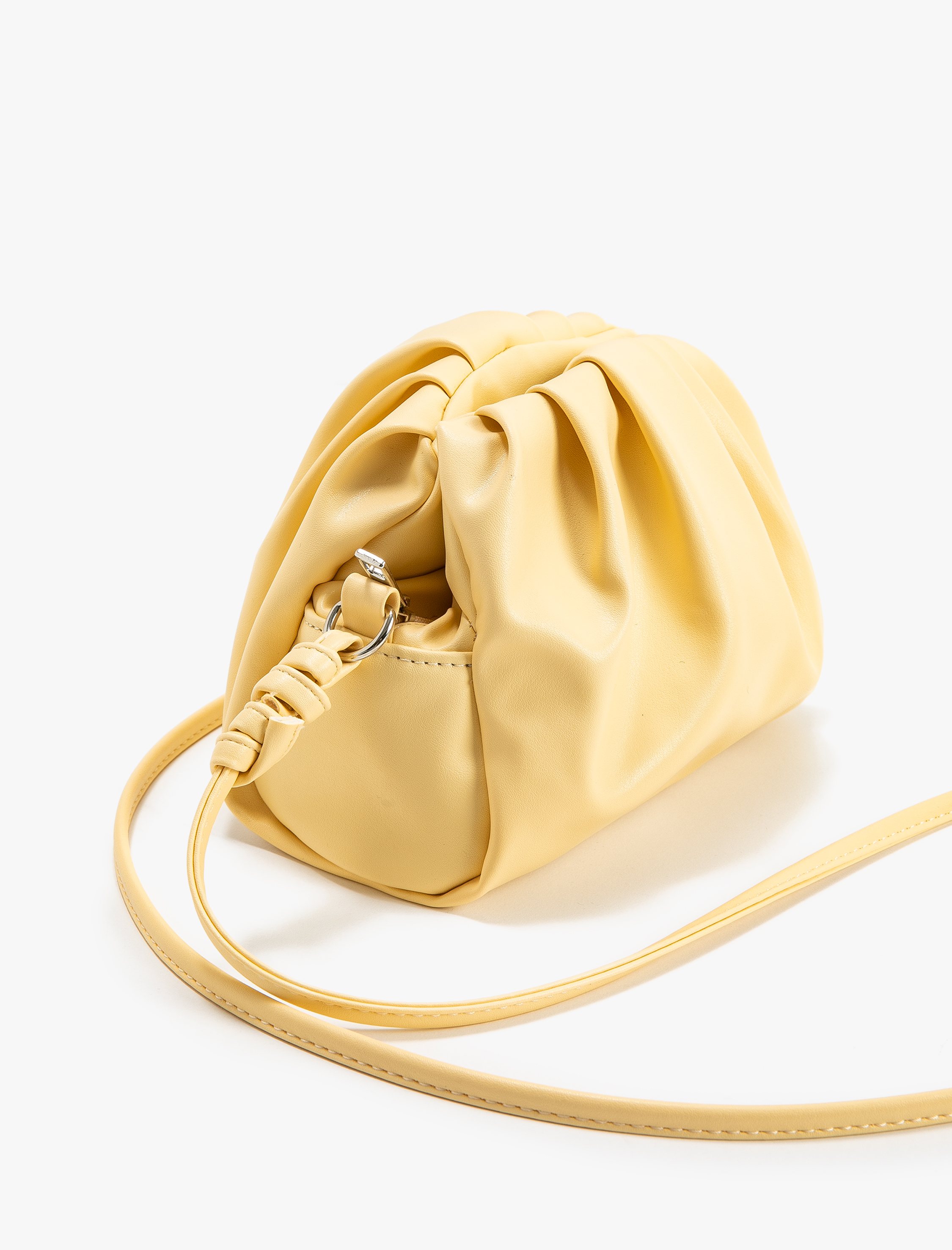  Kadın Çapraz Çanta Suni Deri İnce Askılı Fermuarlı