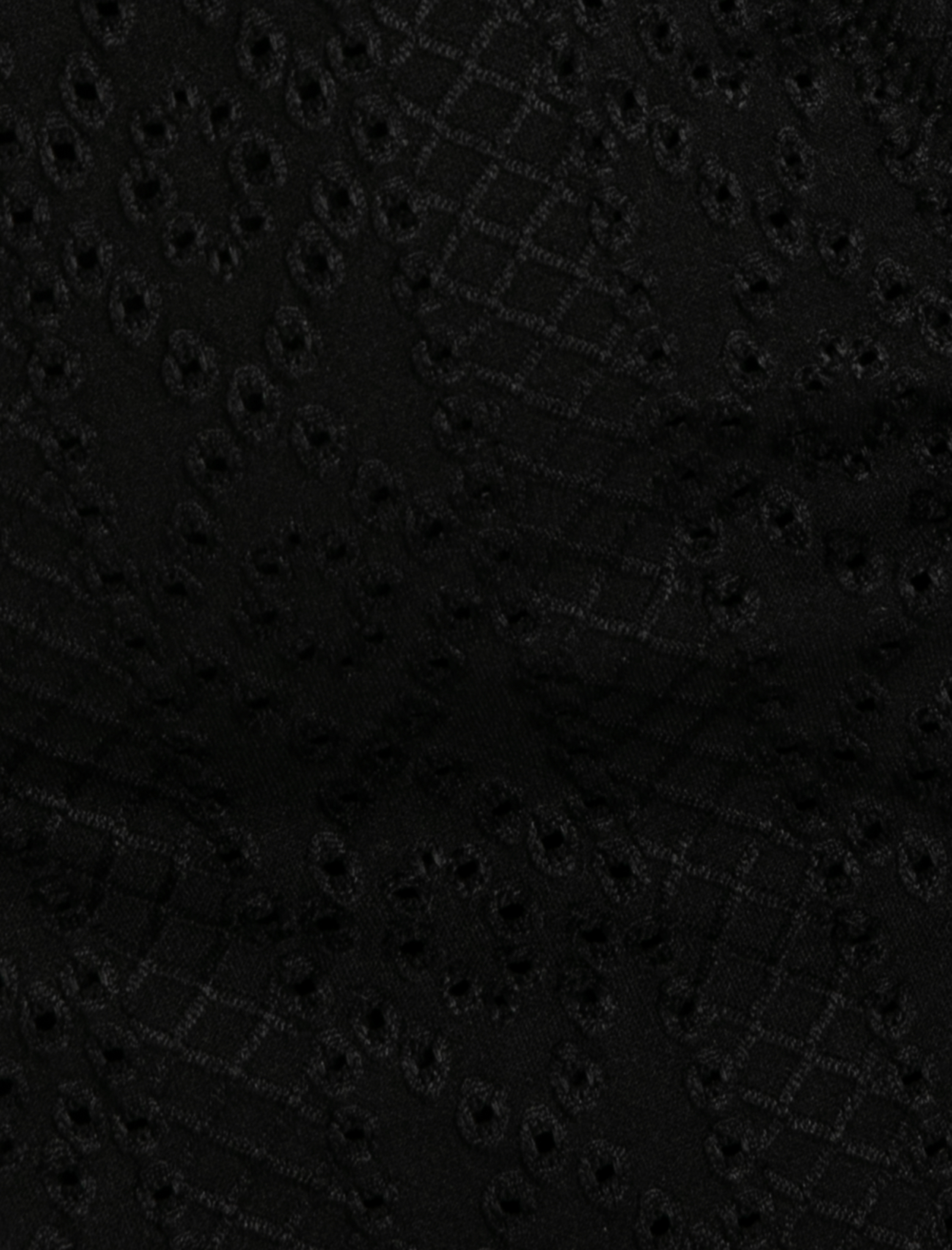   V Yaka Mayo Nakışlı Çapraz Askı Detaylı