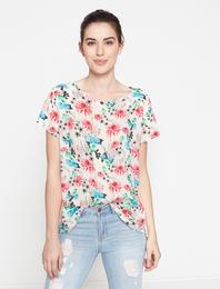 Koton Plus Çiçekli Bluz