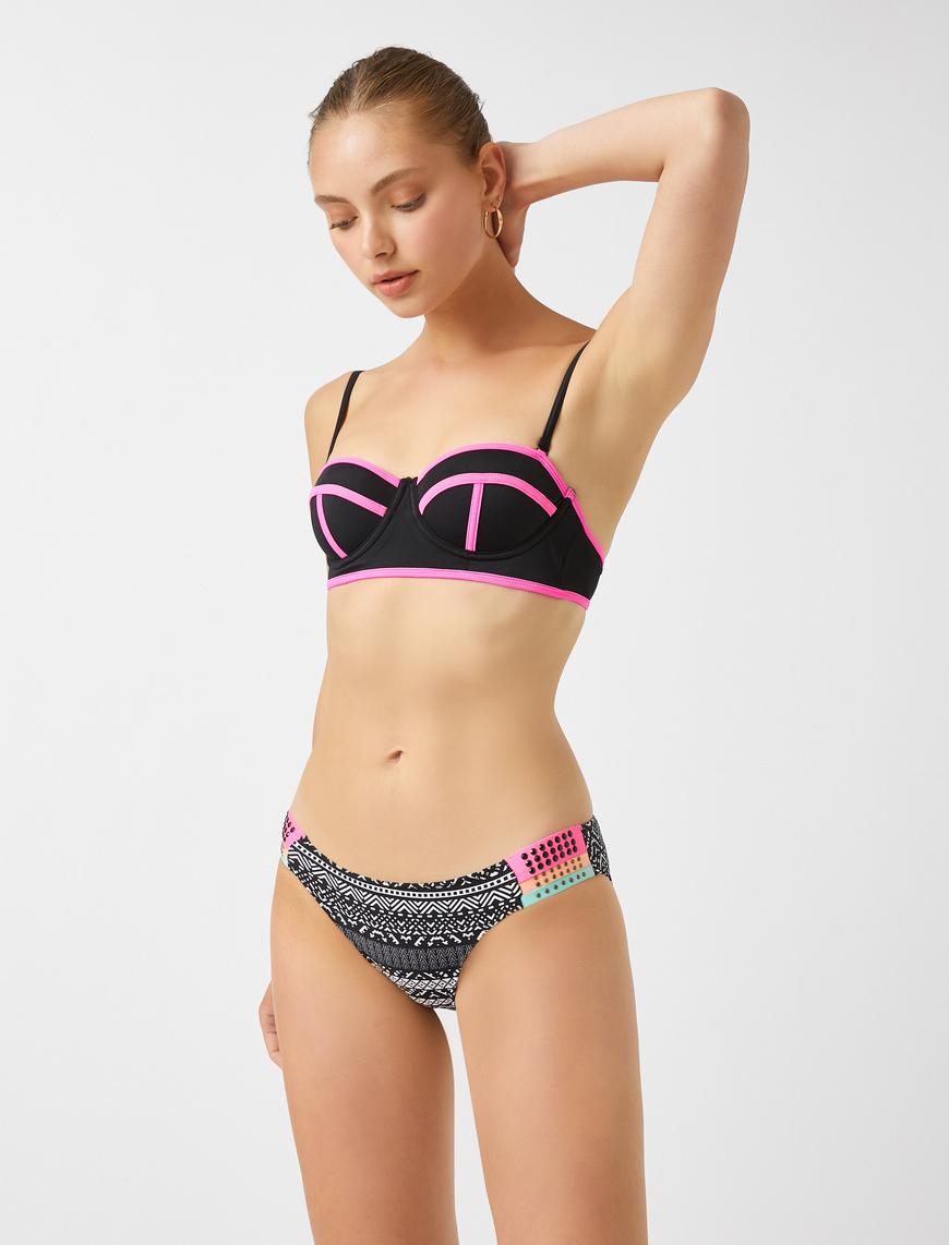   Desenli Bikini Altı