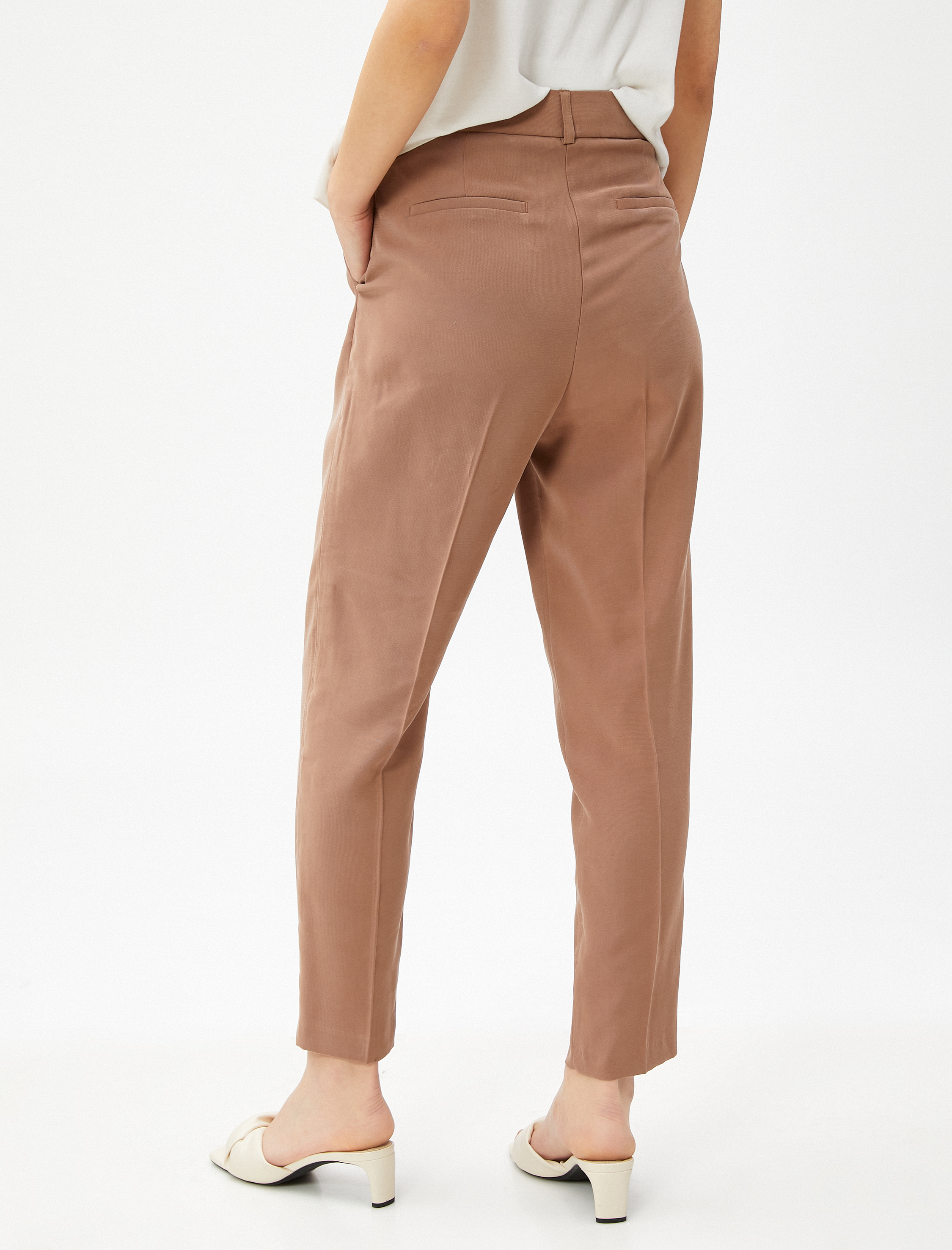   Cepli Dar Paça Pantolon Rayon Karışımlı