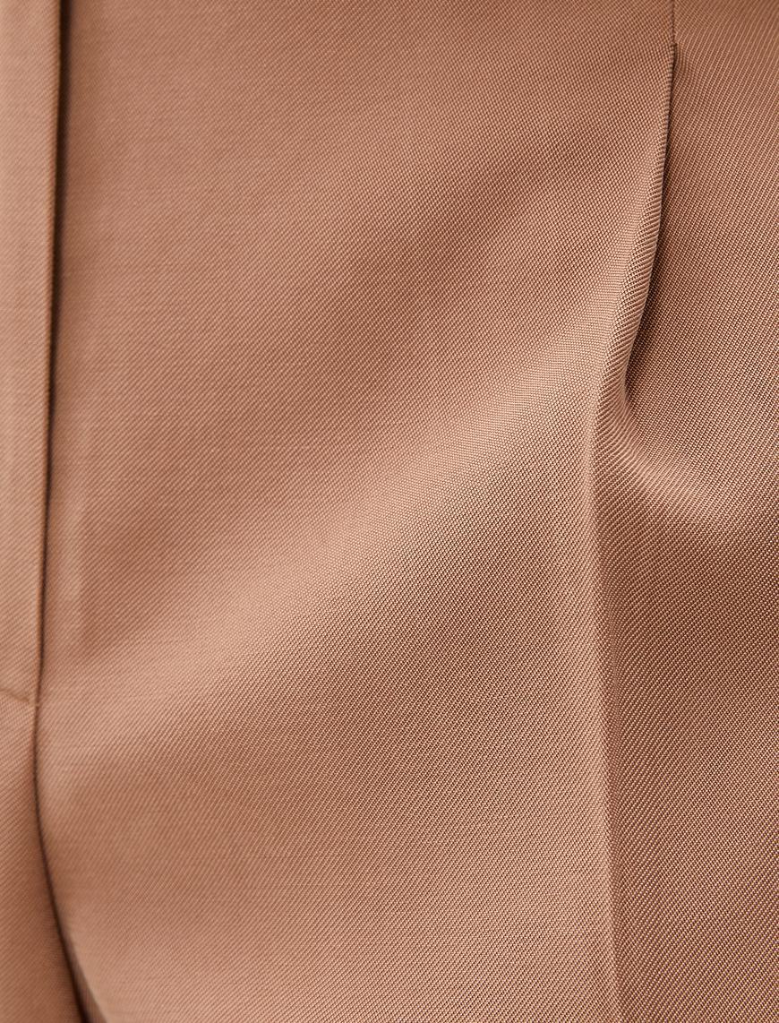   Cepli Dar Paça Pantolon Rayon Karışımlı