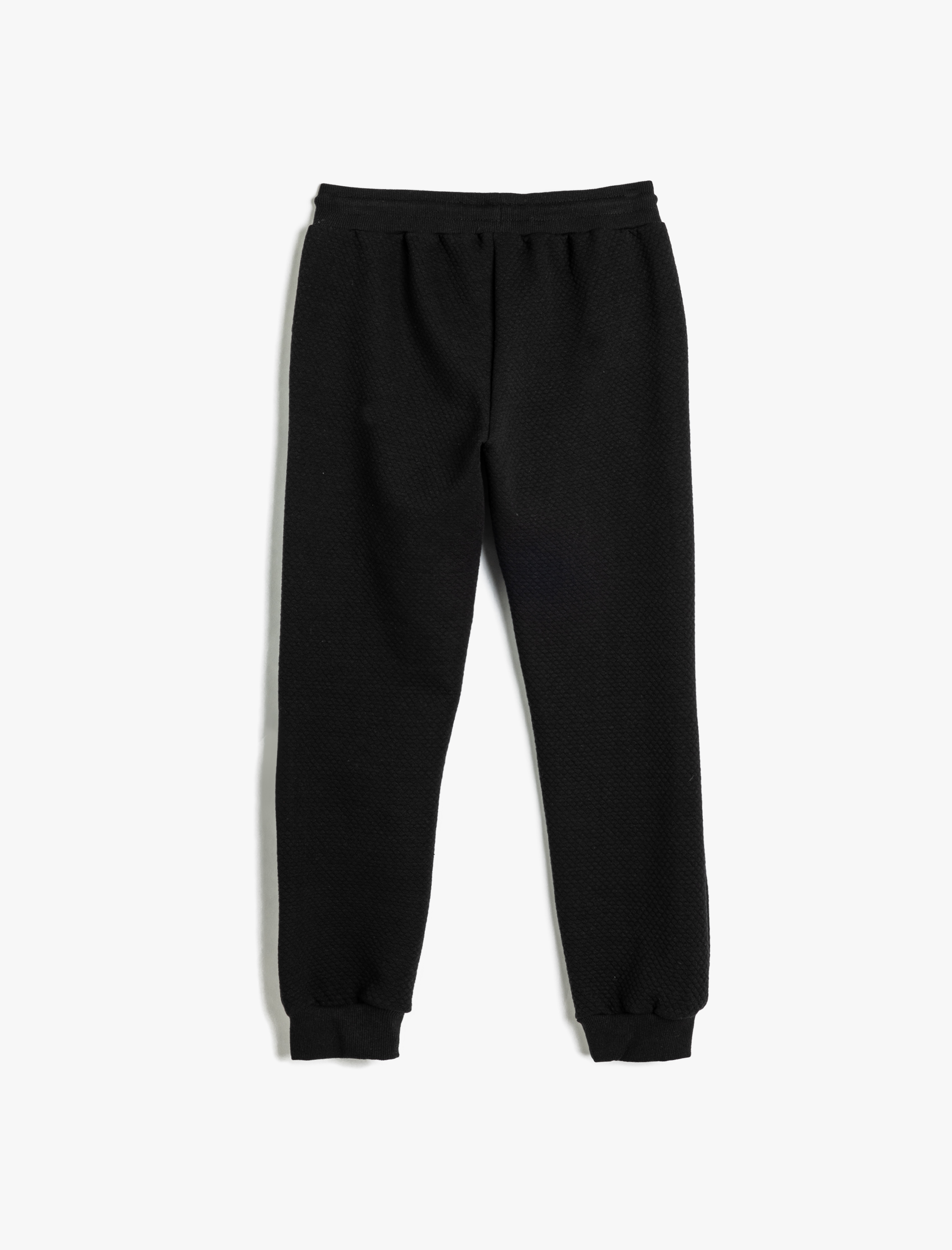  Erkek Çocuk Pamuklu Cep Detaylı Beli Bağlamalı Basic Jogger Eşofman Altı