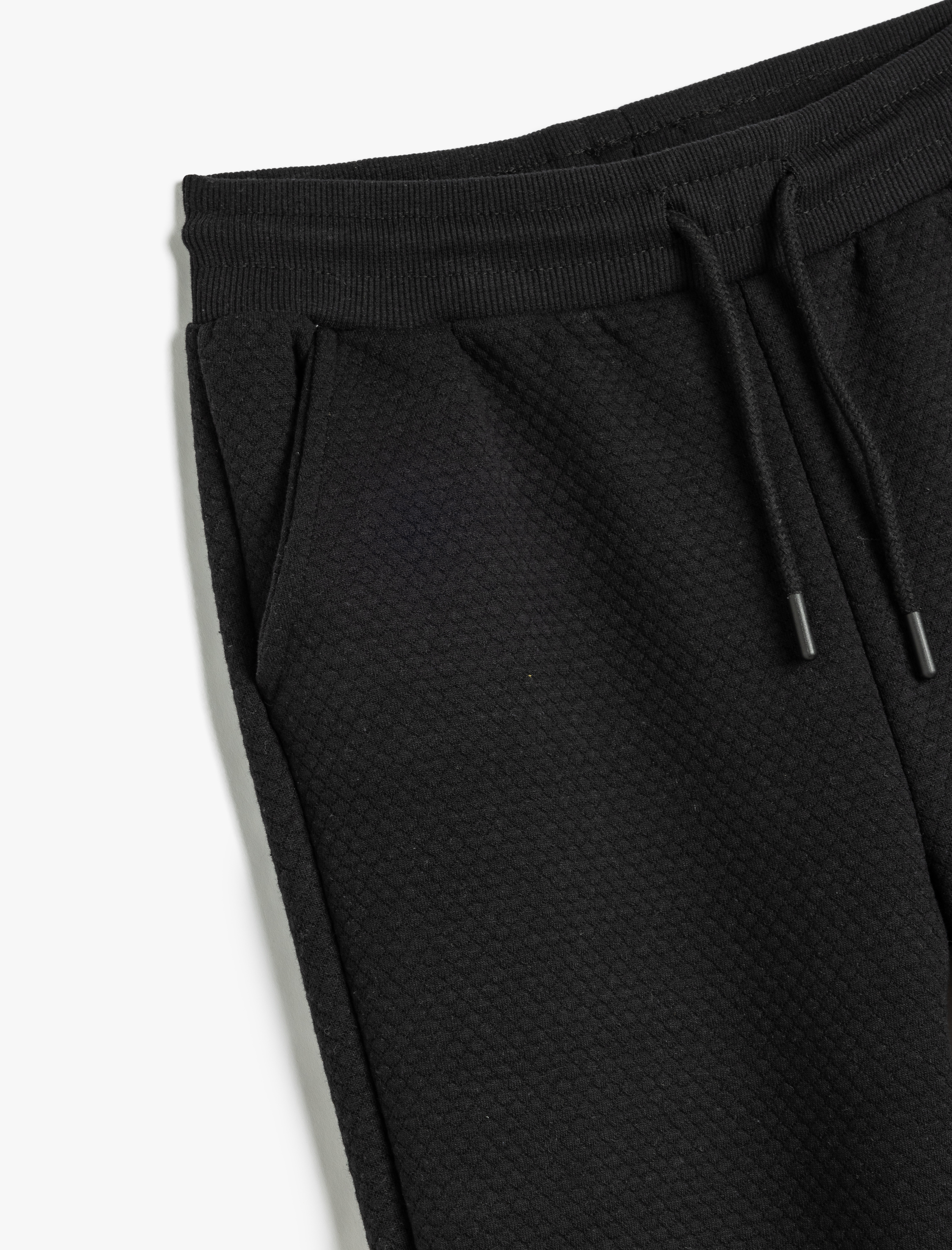  Erkek Çocuk Pamuklu Cep Detaylı Beli Bağlamalı Basic Jogger Eşofman Altı