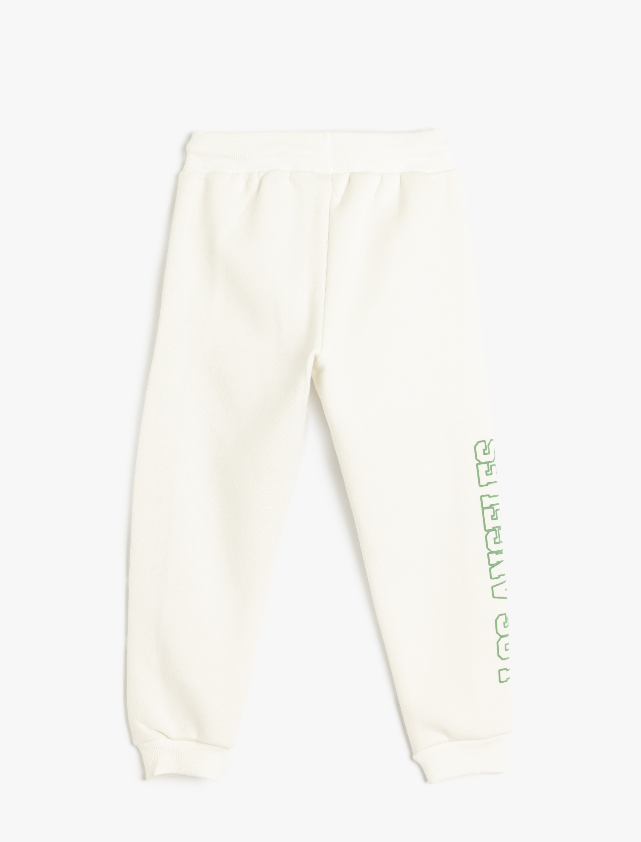  Erkek Çocuk Jogger Eşofman Altı Şehir Baskılı Beli Bağlamalı Cepli Şardonlu