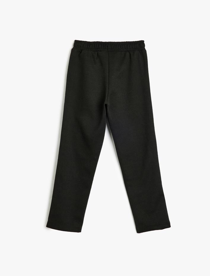 Erkek Çocuk Basic Eşofman Altı Cep Detaylı Beli Lastikli