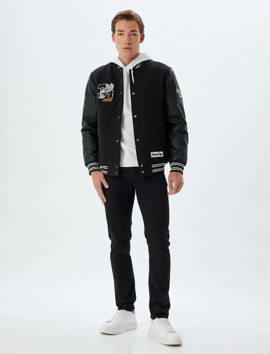   Slim Fit Kot Pantolon - Brad Jean