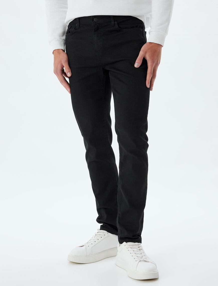   Slim Fit Kot Pantolon - Brad Jean
