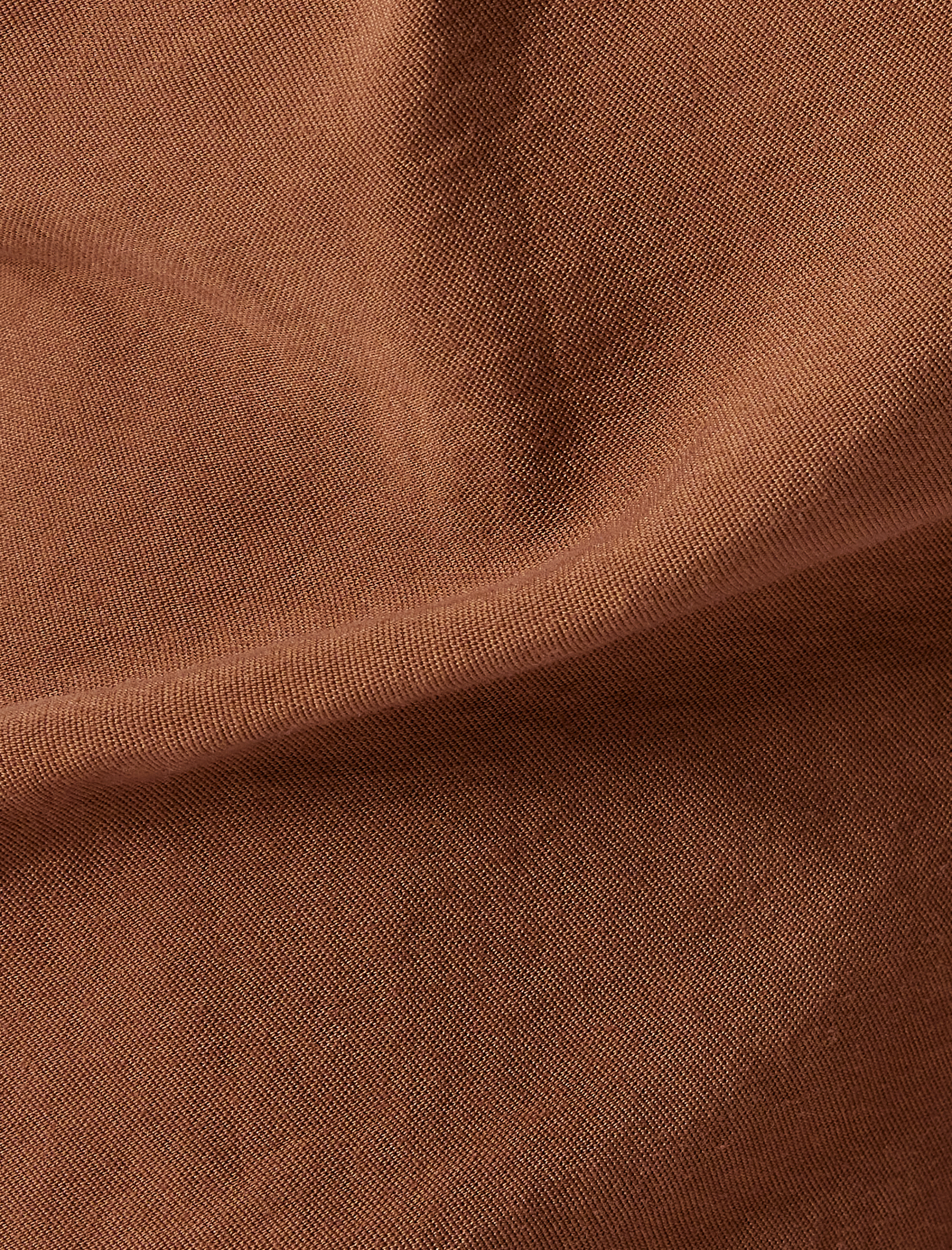   Bol Düz Paça Cepli Pile Detaylı Modal Pantolon