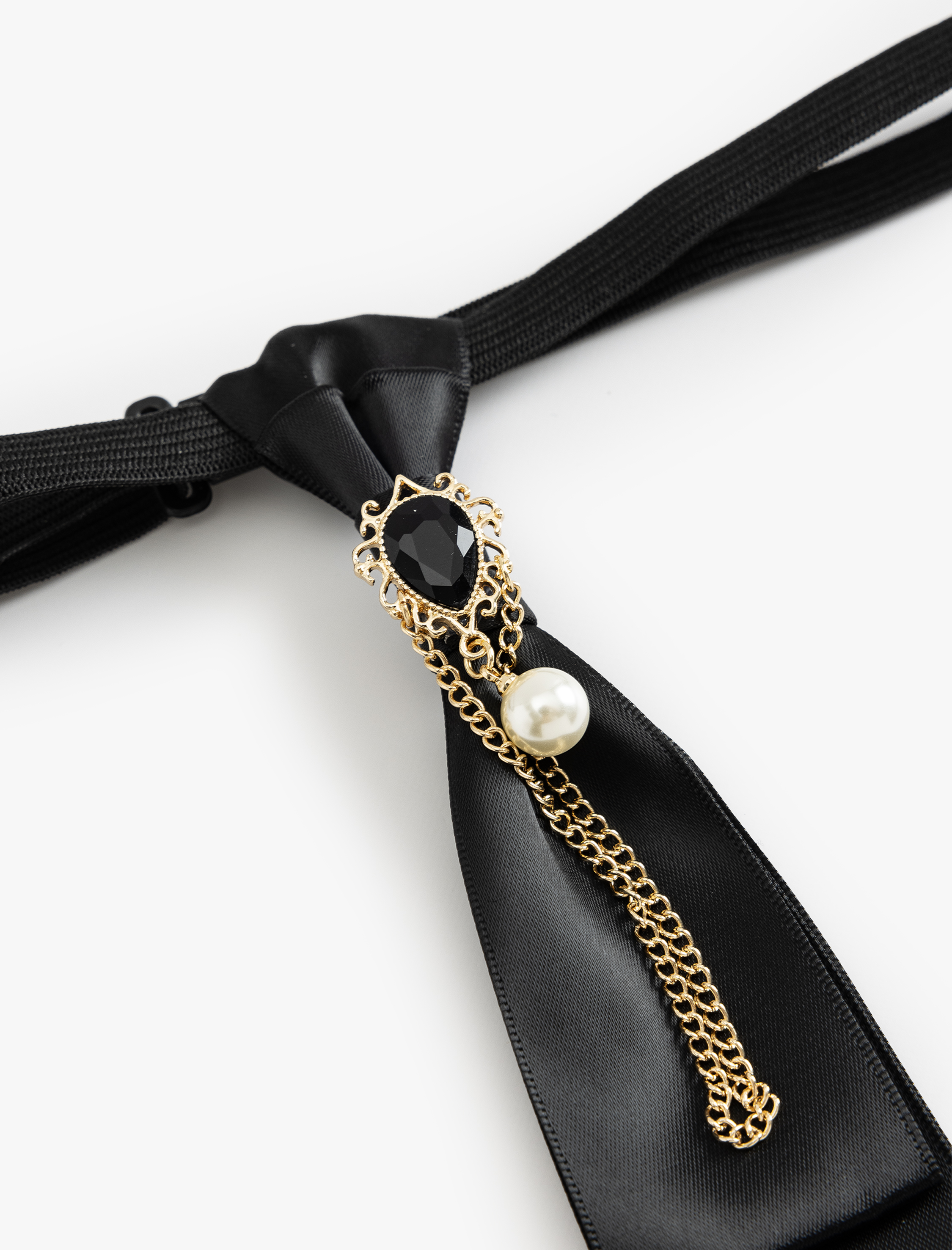  Kadın Kravat Choker Kolye Broş Detaylı