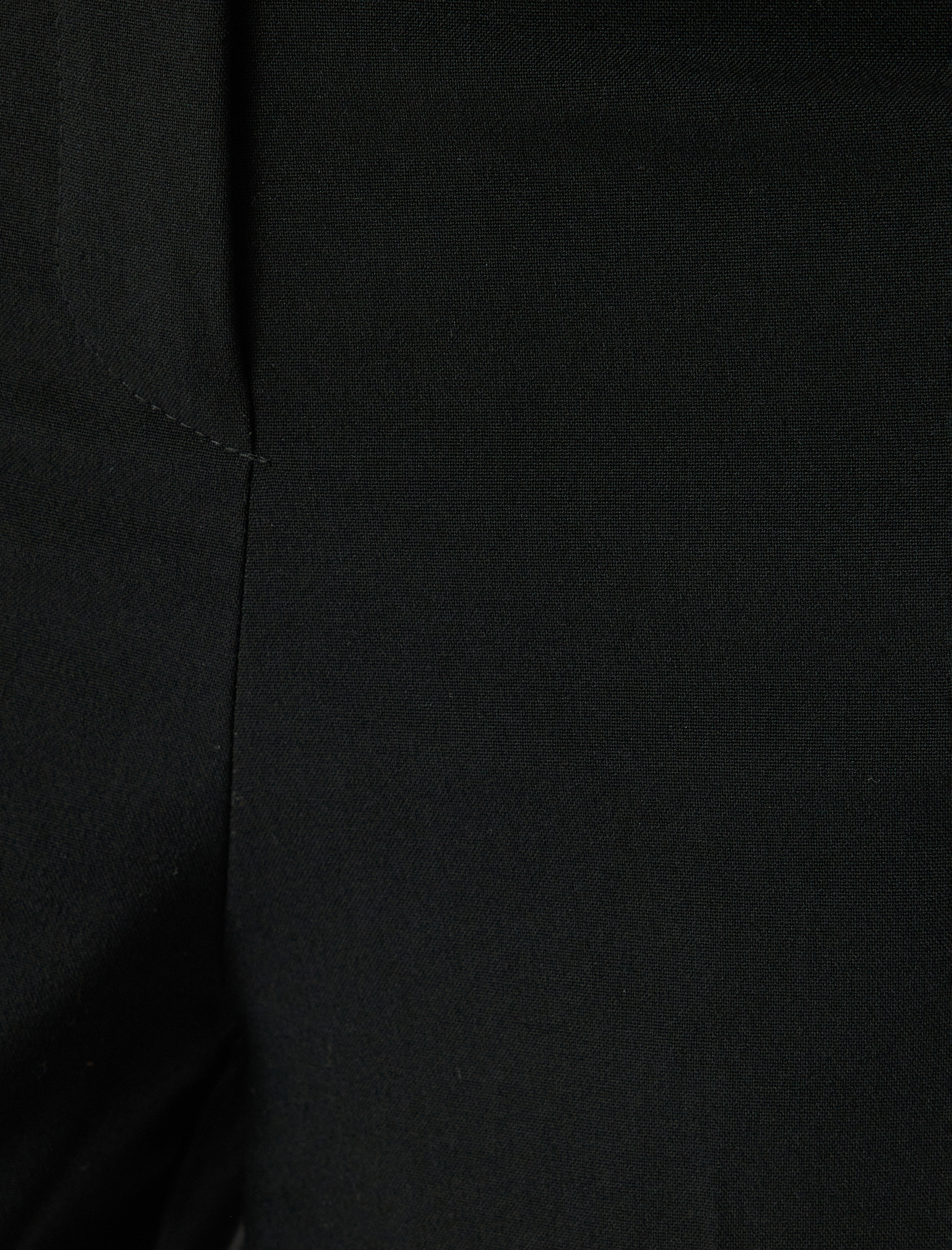   Yanları Şerit Detaylı Kumaş Pantolon Geniş Paça