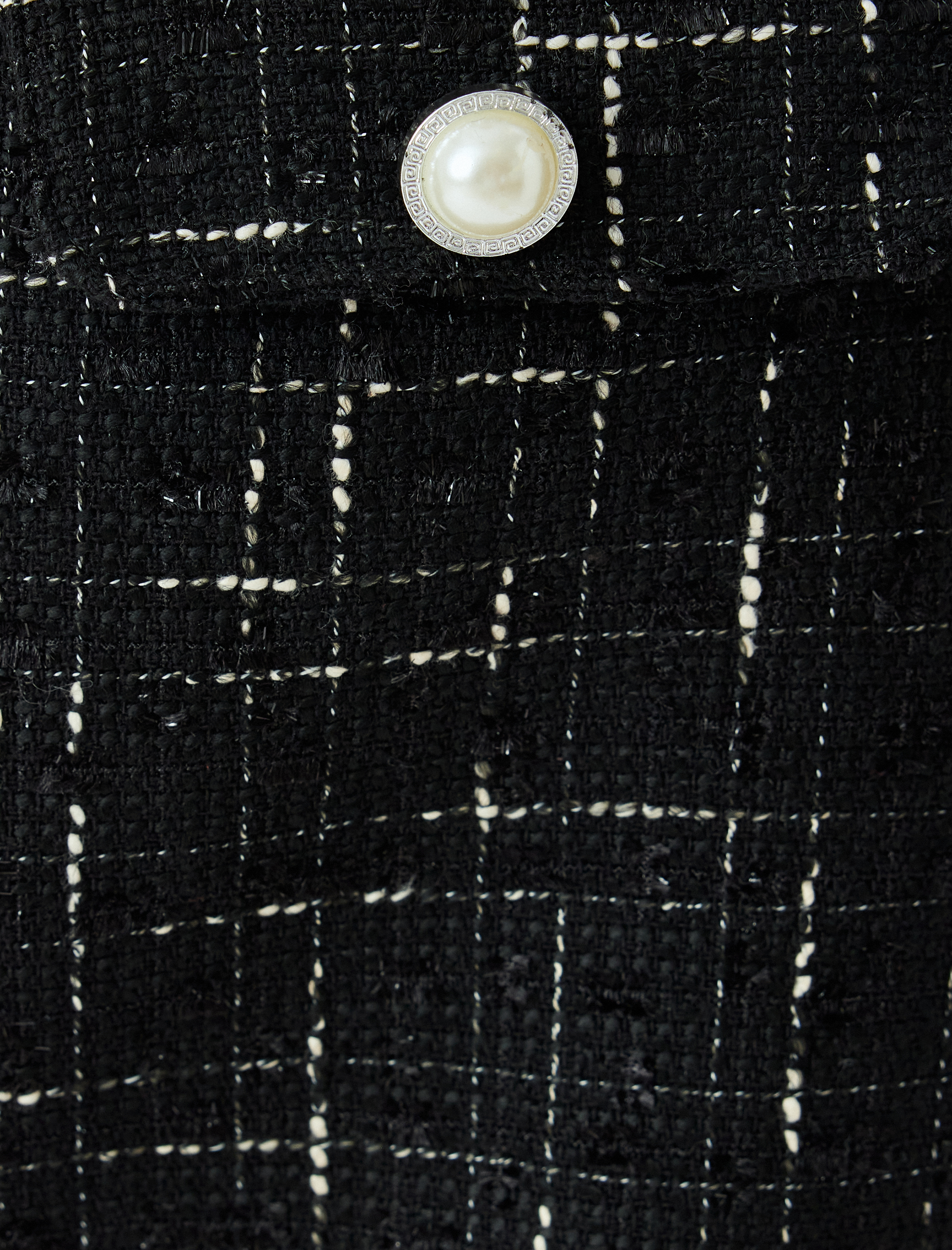   Mini Tüvit Etek Kalem Form Cep Detaylı