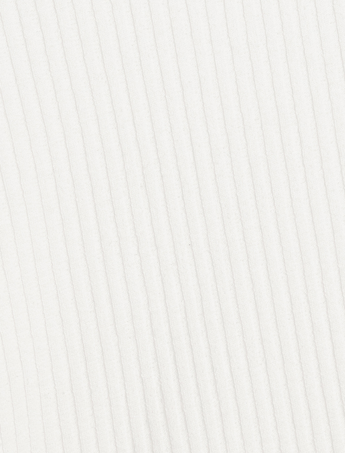  Kız Çocuk Basic Crop Tişört Kalp Pencere Detaylı Uzun Kollu Bisiklet Yaka